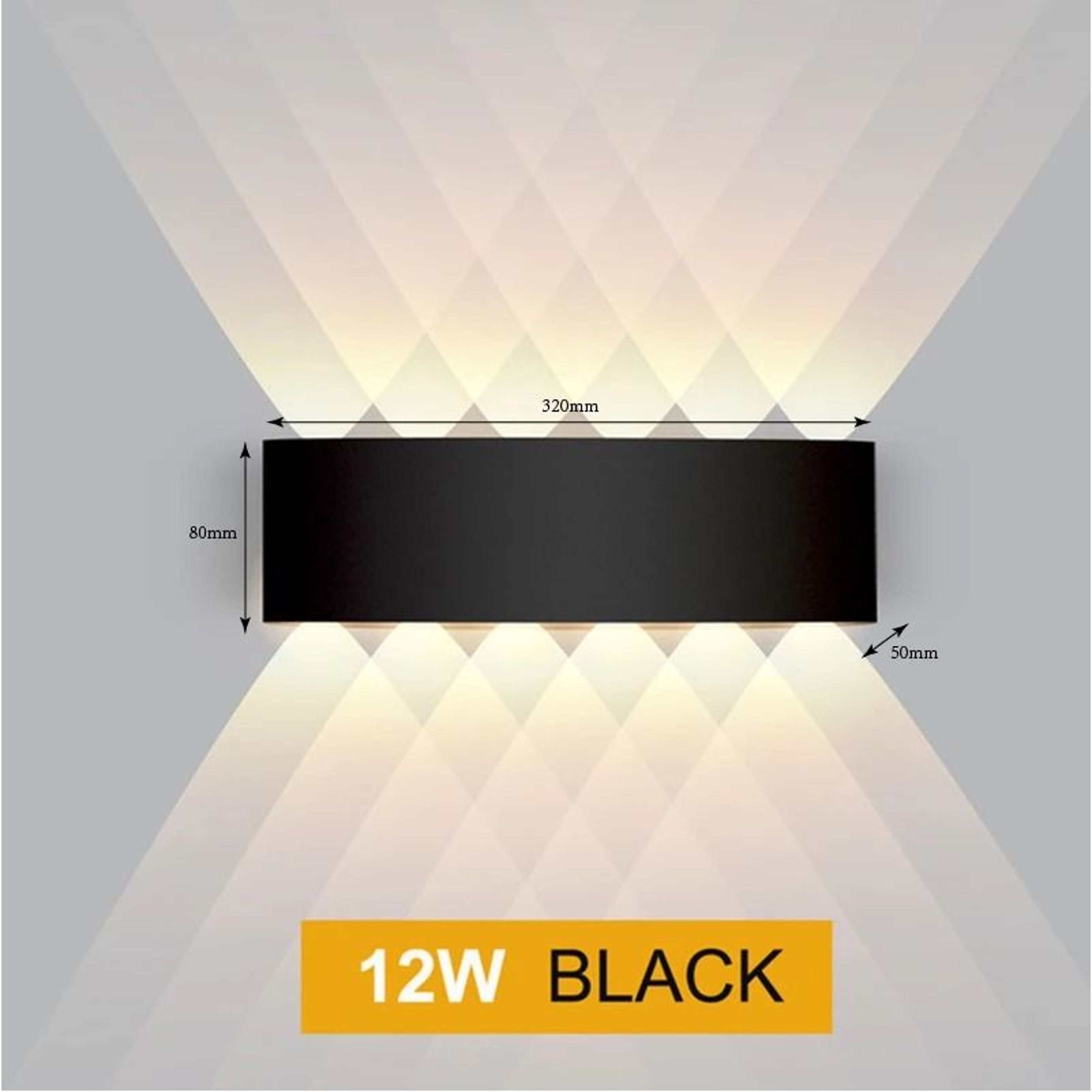 Nordic LED Aluminum Up Down Wall Lamp IP65 Waterproof Outdoor  Indoor Modern Sconce For Stairs Bedr 14