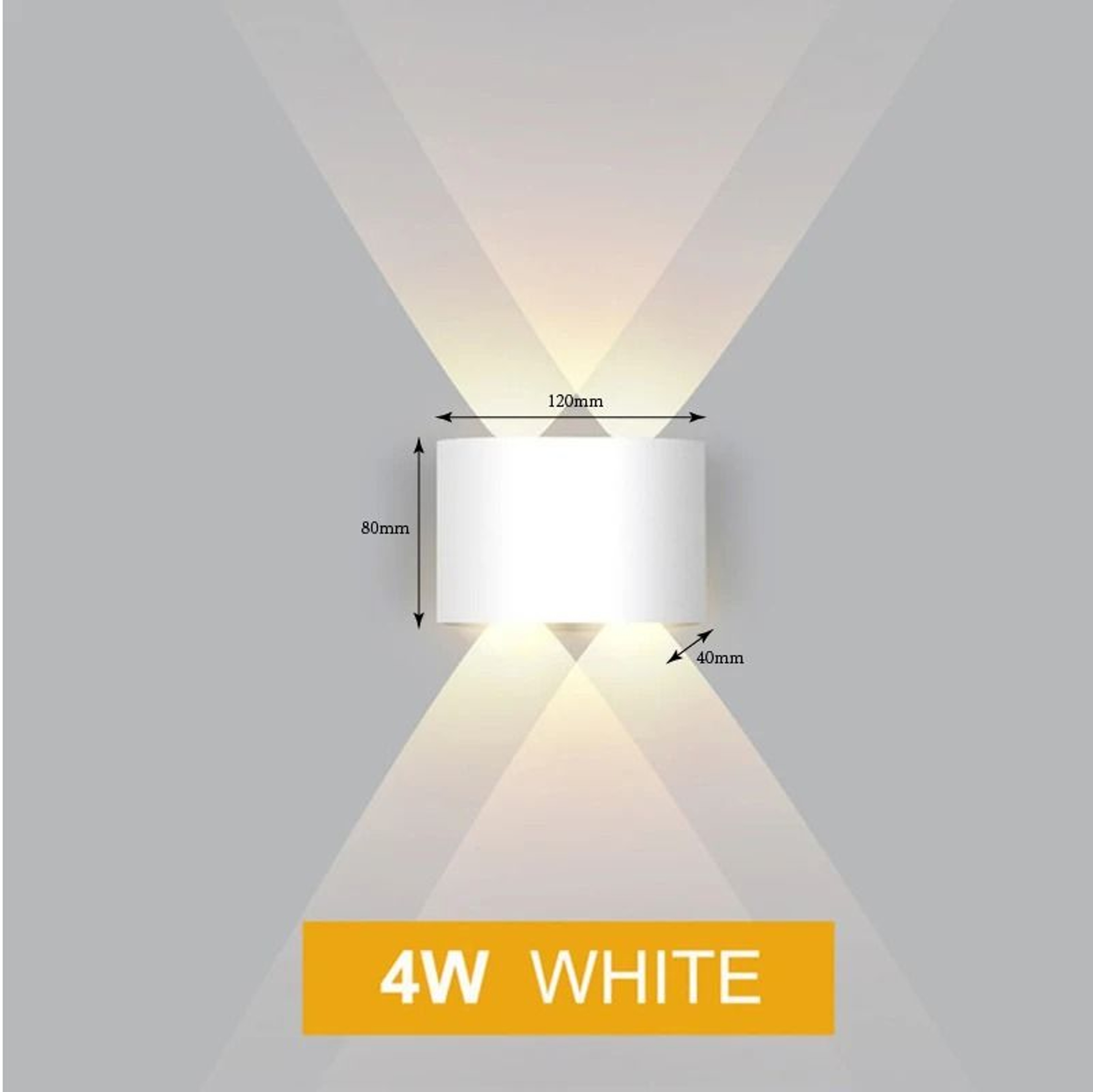 Nordic LED Aluminum Up Down Wall Lamp IP65 Waterproof Outdoor  Indoor Modern Sconce For Stairs Bedr 6