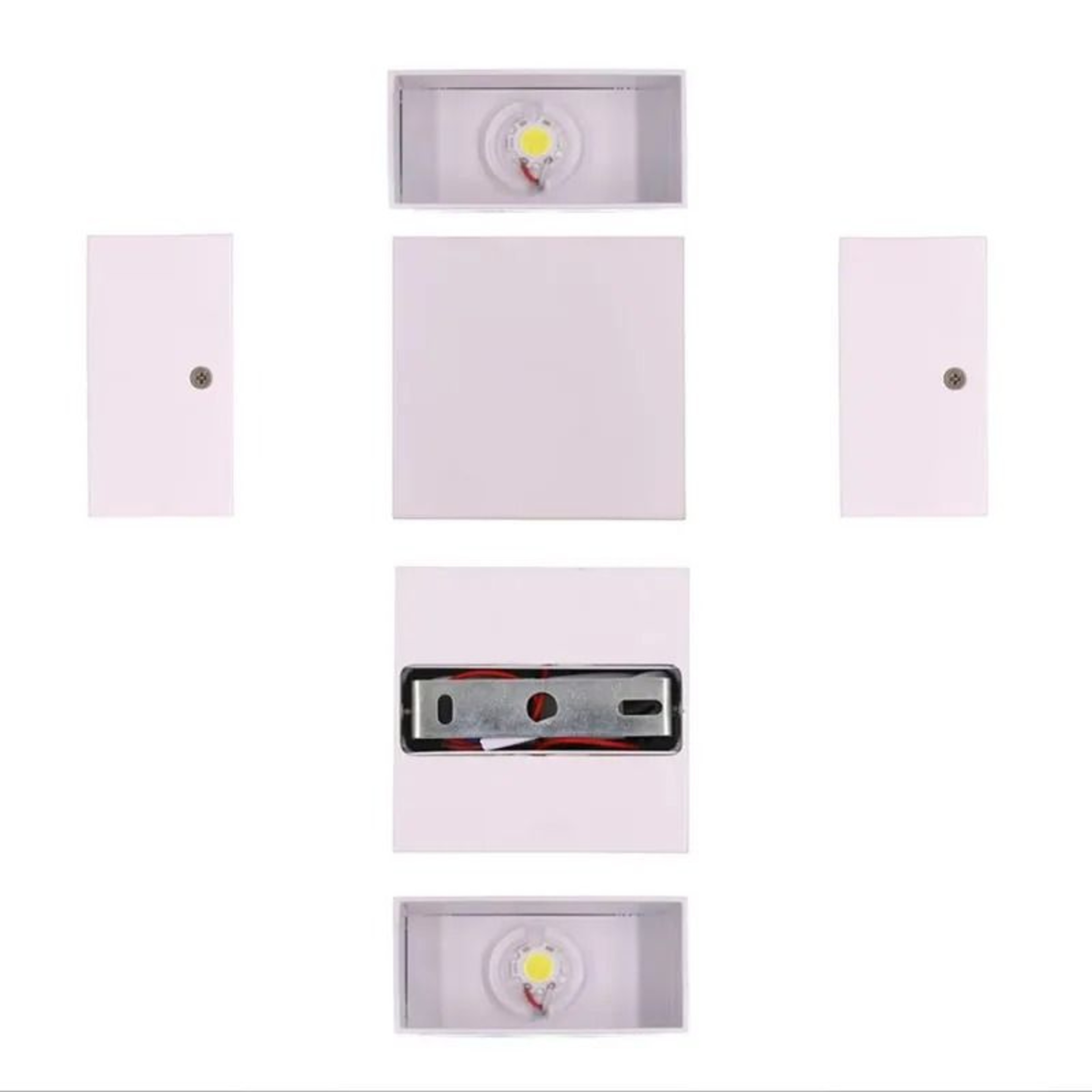 6W Up And Down LED Aluminum Interior Wall Lamp Modern DualDirectional Sconce For Bedroom Living Roo 5