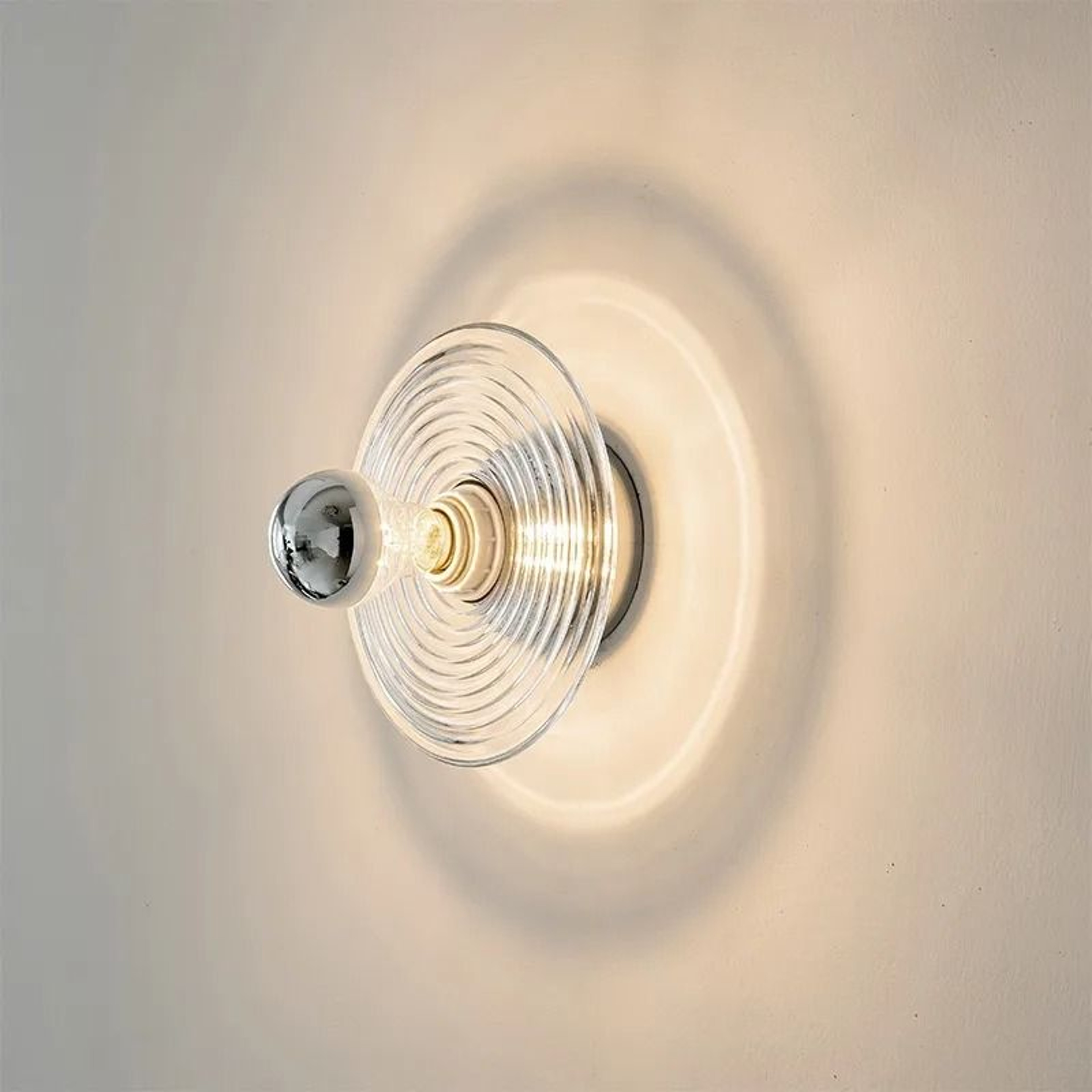 Nordic LED Water Ripple Glass Wall Lamp Ambient Backdrop Sconce For Bedroom Living Room  Study 8
