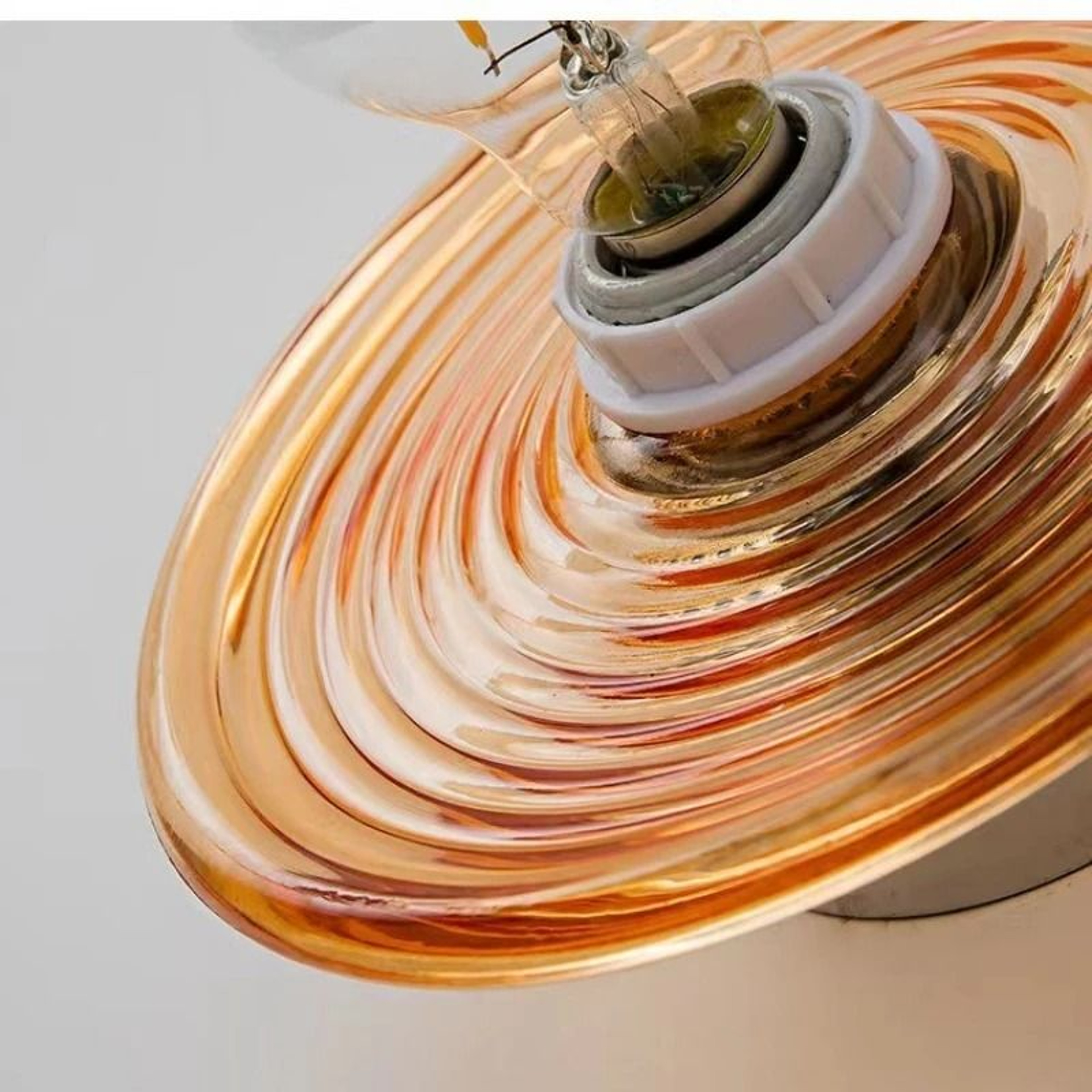 Nordic LED Water Ripple Glass Wall Lamp Ambient Backdrop Sconce For Bedroom Living Room  Study 4