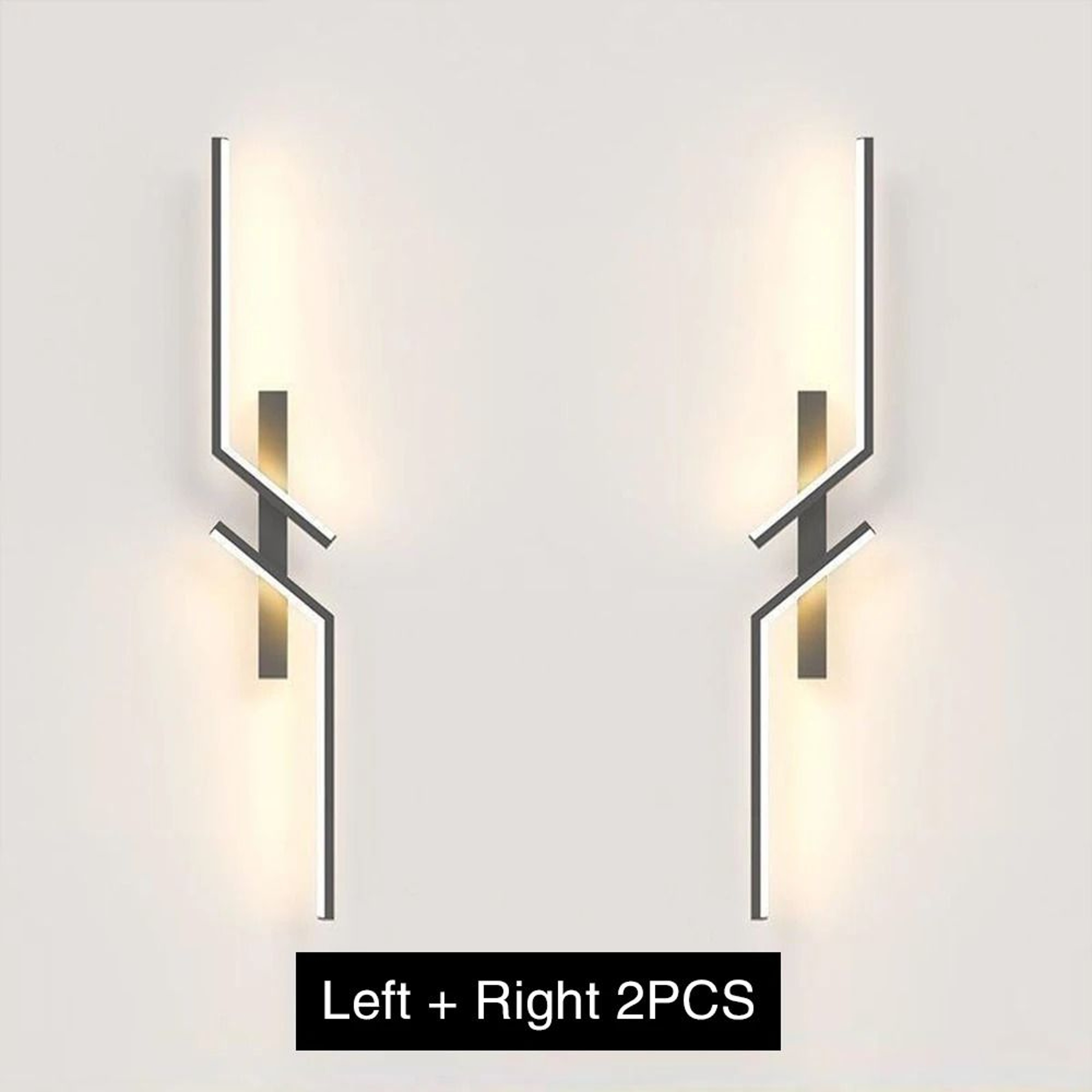 Modern Minimalist 3Color LED Wall Sconce Indoor Background Lamp For Bedroom Bedside  Living Room TV 8