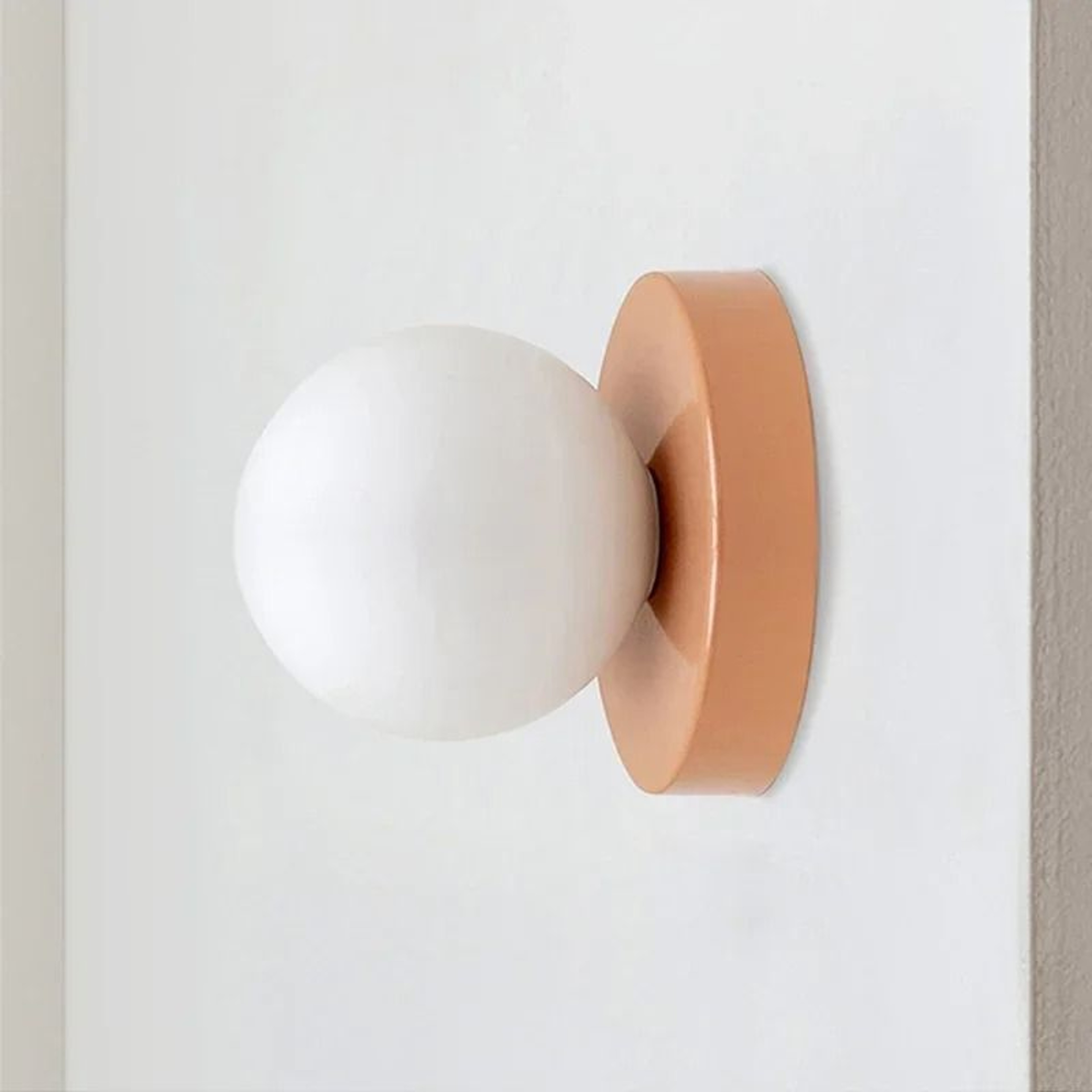 Nordic Minimalist G9 Glass Orb Wall Lamp Modern Globe Sconce For Bedroom Study  Staircase 1