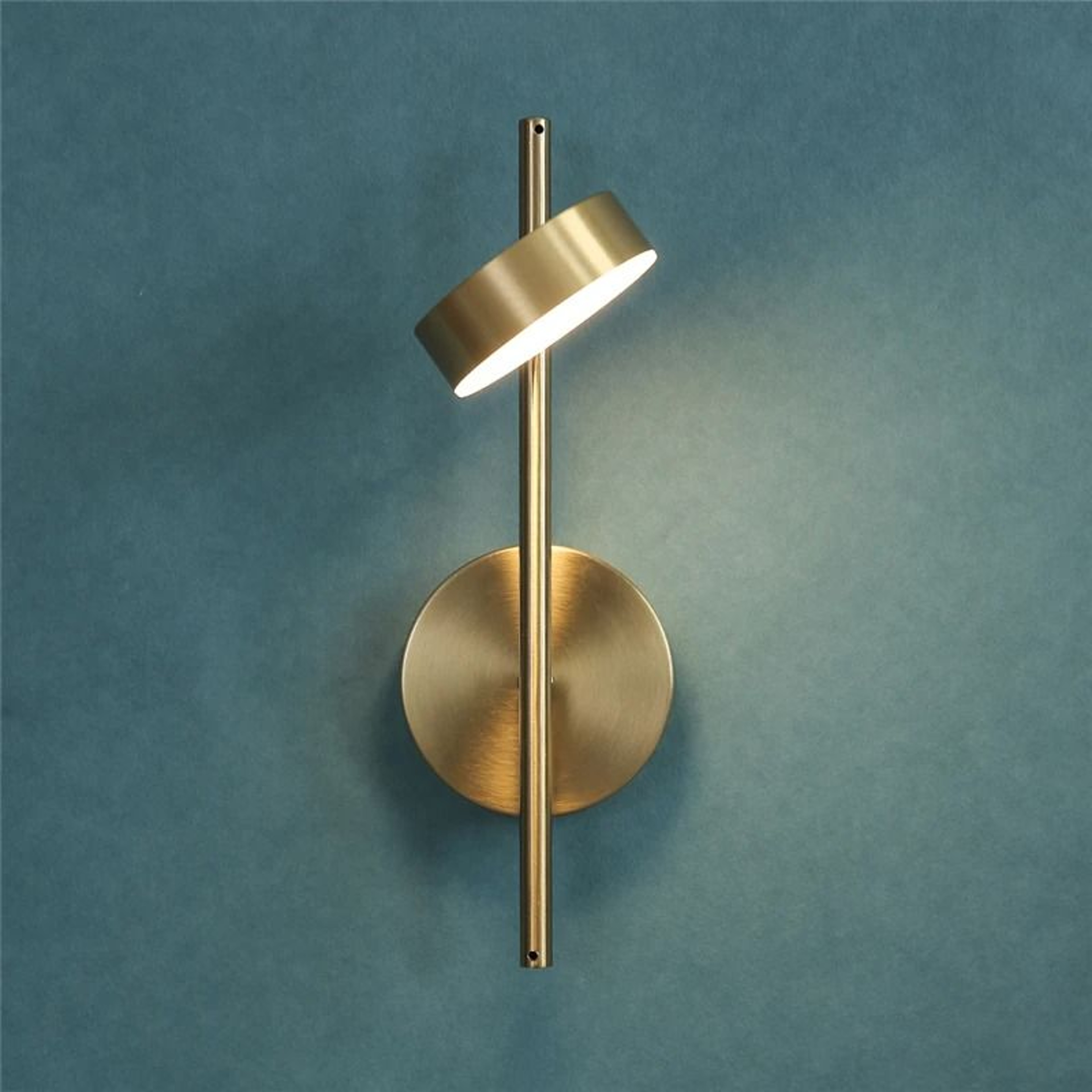 Nordic Simple Adjustable Metal LED Wall Lamp Rotatable Sconce In Gold  Black For Bedroom  Study 2