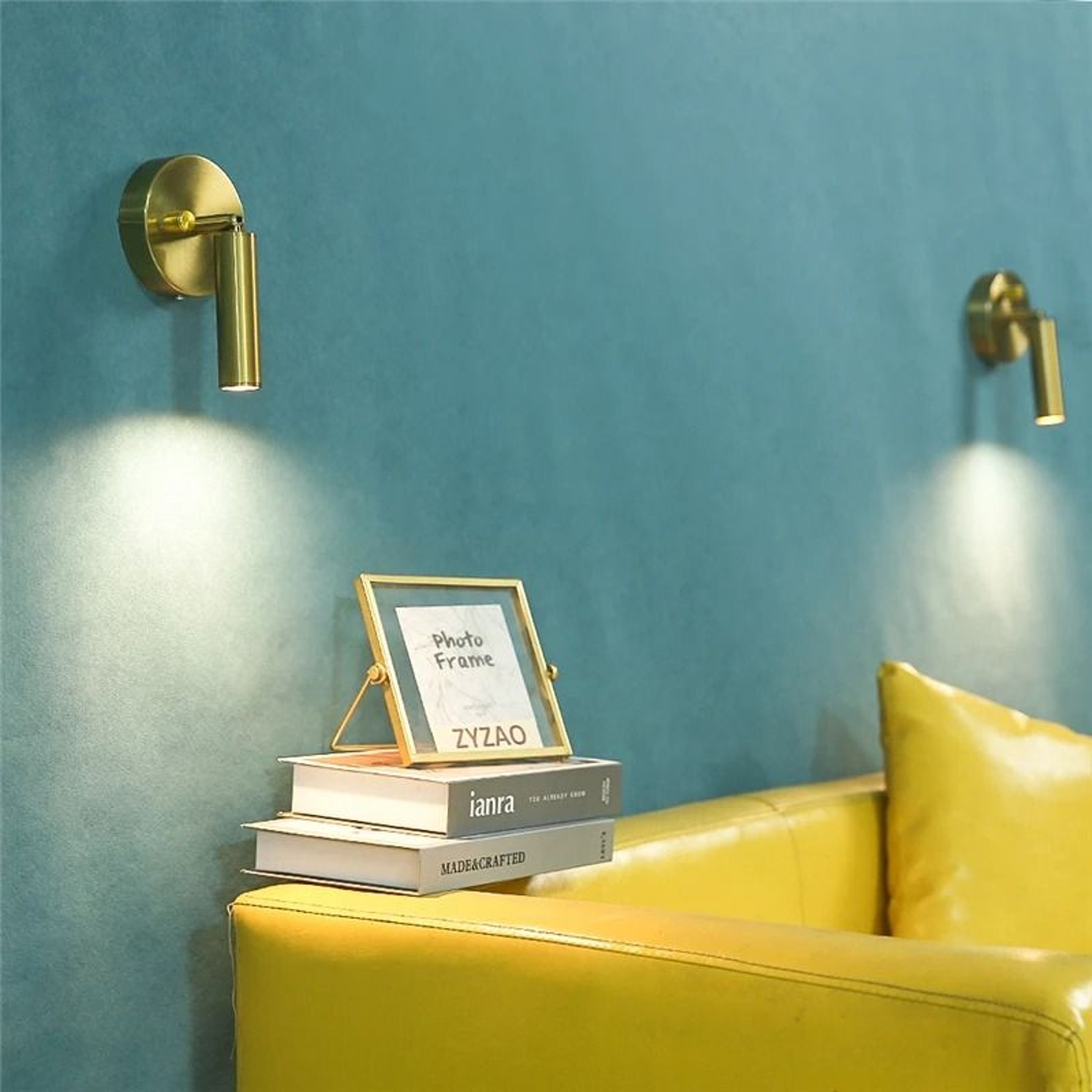 Modern Folding LED Wall Lamp With Switch Adjustable Spot Light Sconce For Bedroom Bedside  Study 1