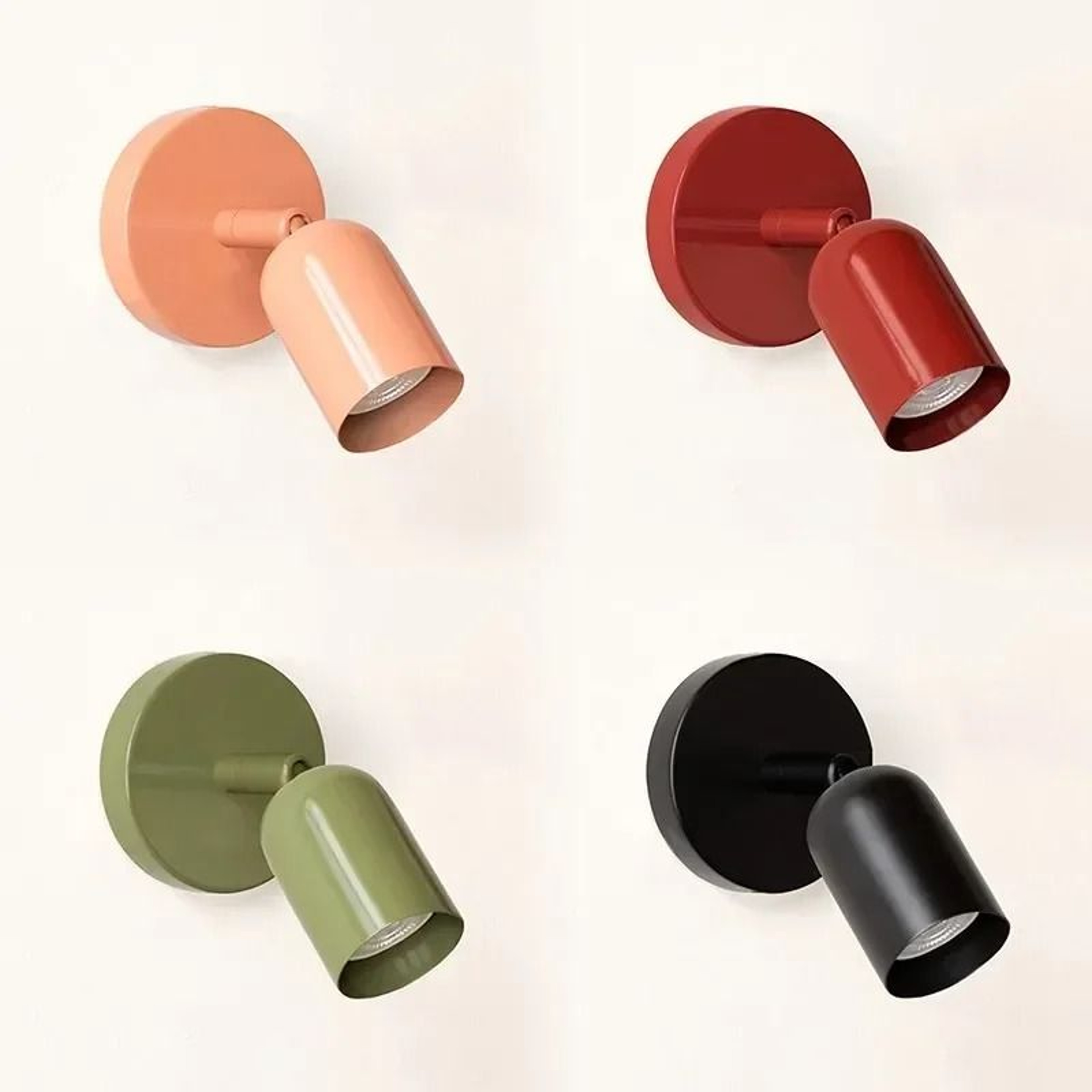 Nordic Minimalist Macaron E27 LED Wall Lamp Single Head Decorative Sconce For Bedroom Dining Room   4