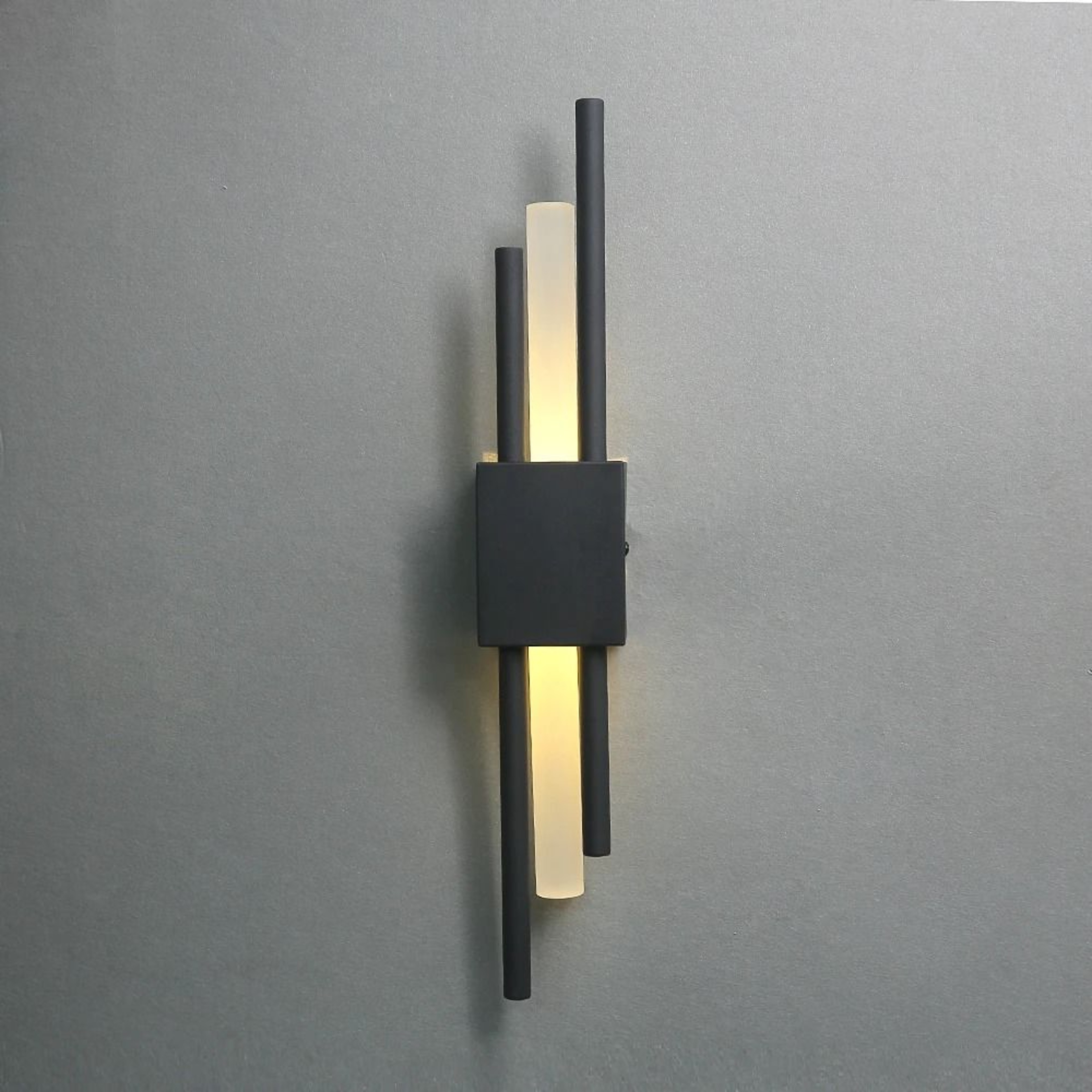 Modern LED Metal Acrylic Pipe Wall Lamp Sconce 2