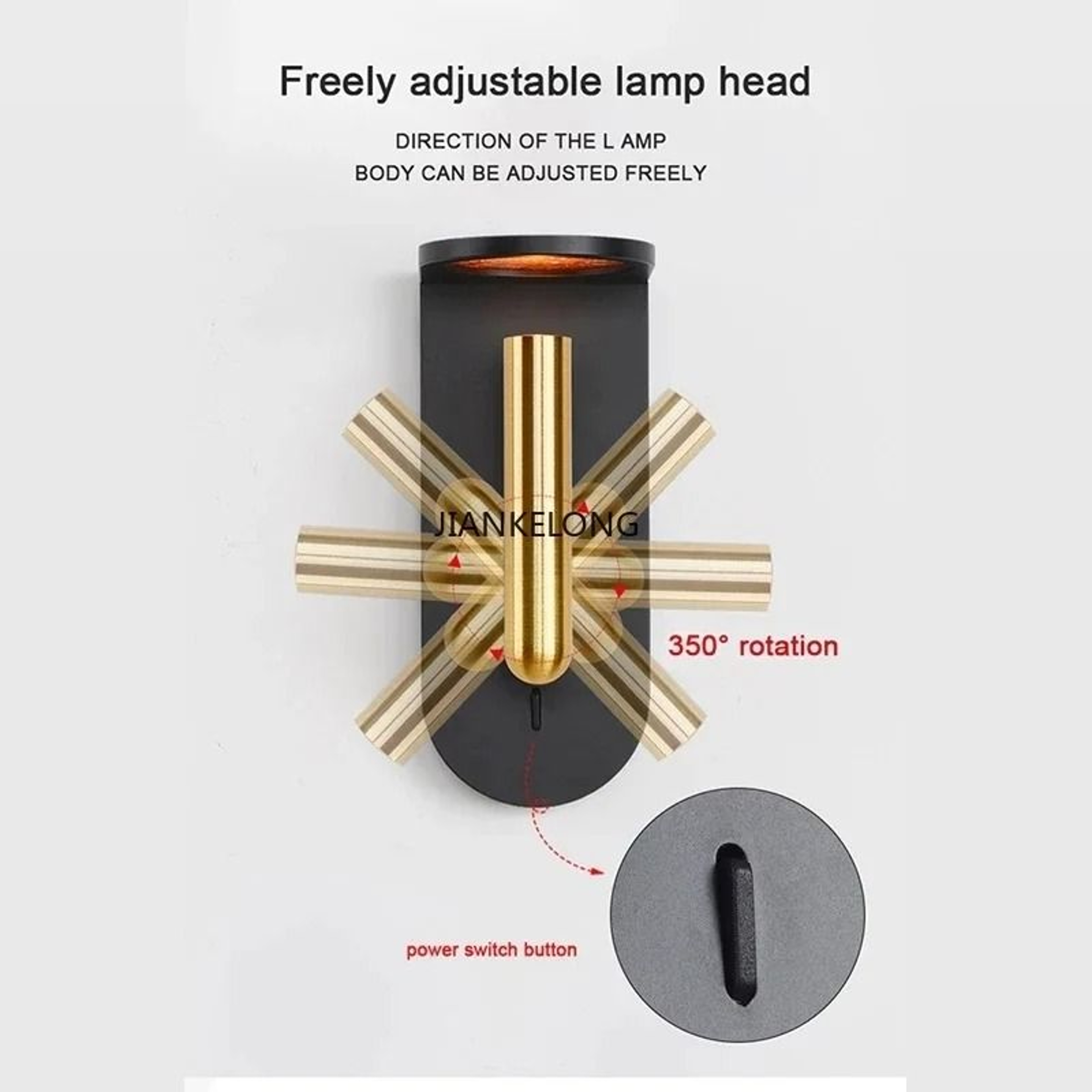 Nordic Flame Effect LED Wall Lamp Sconce Warm White 27003500K 4