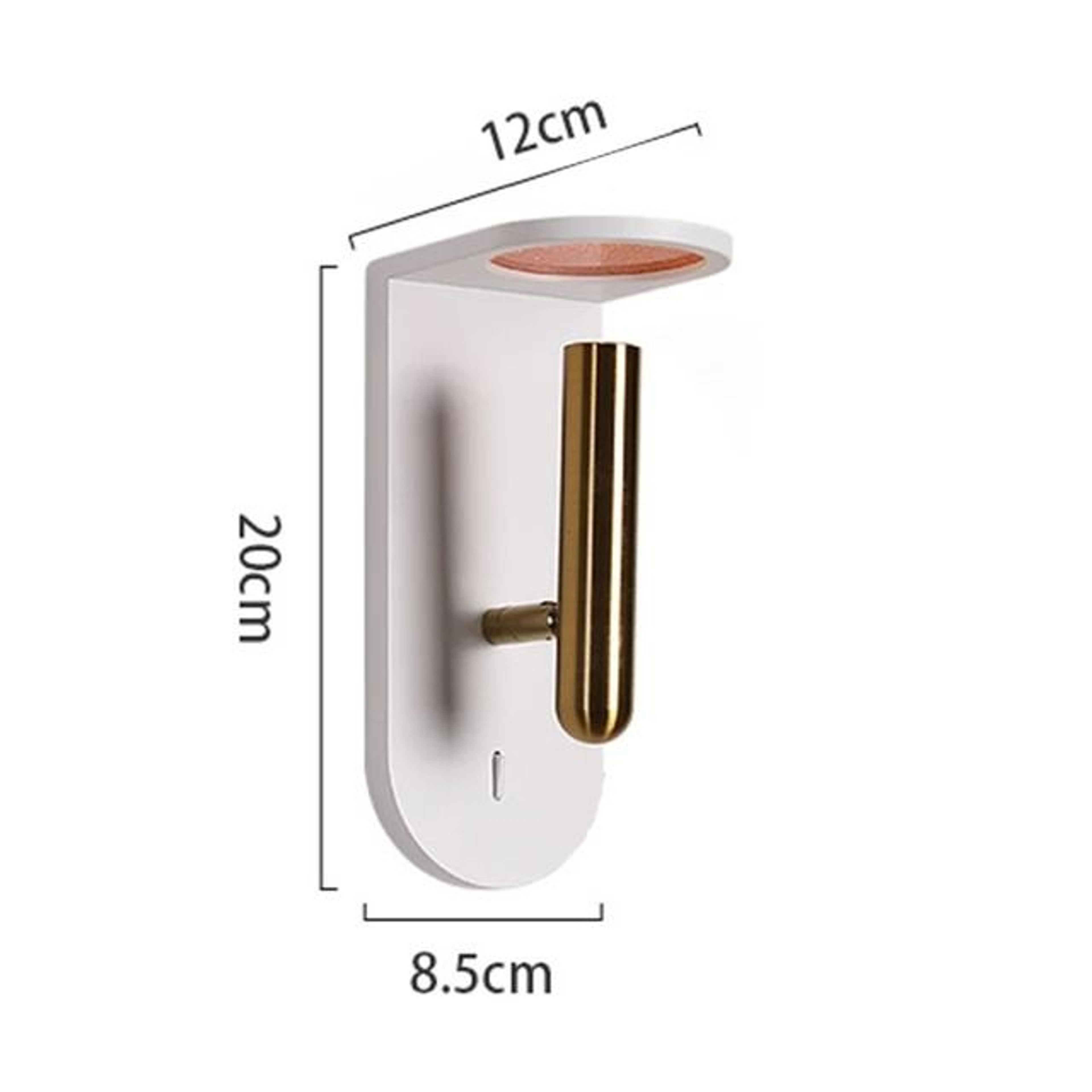 Nordic Flame Effect LED Wall Lamp Sconce Warm White 27003500K 7
