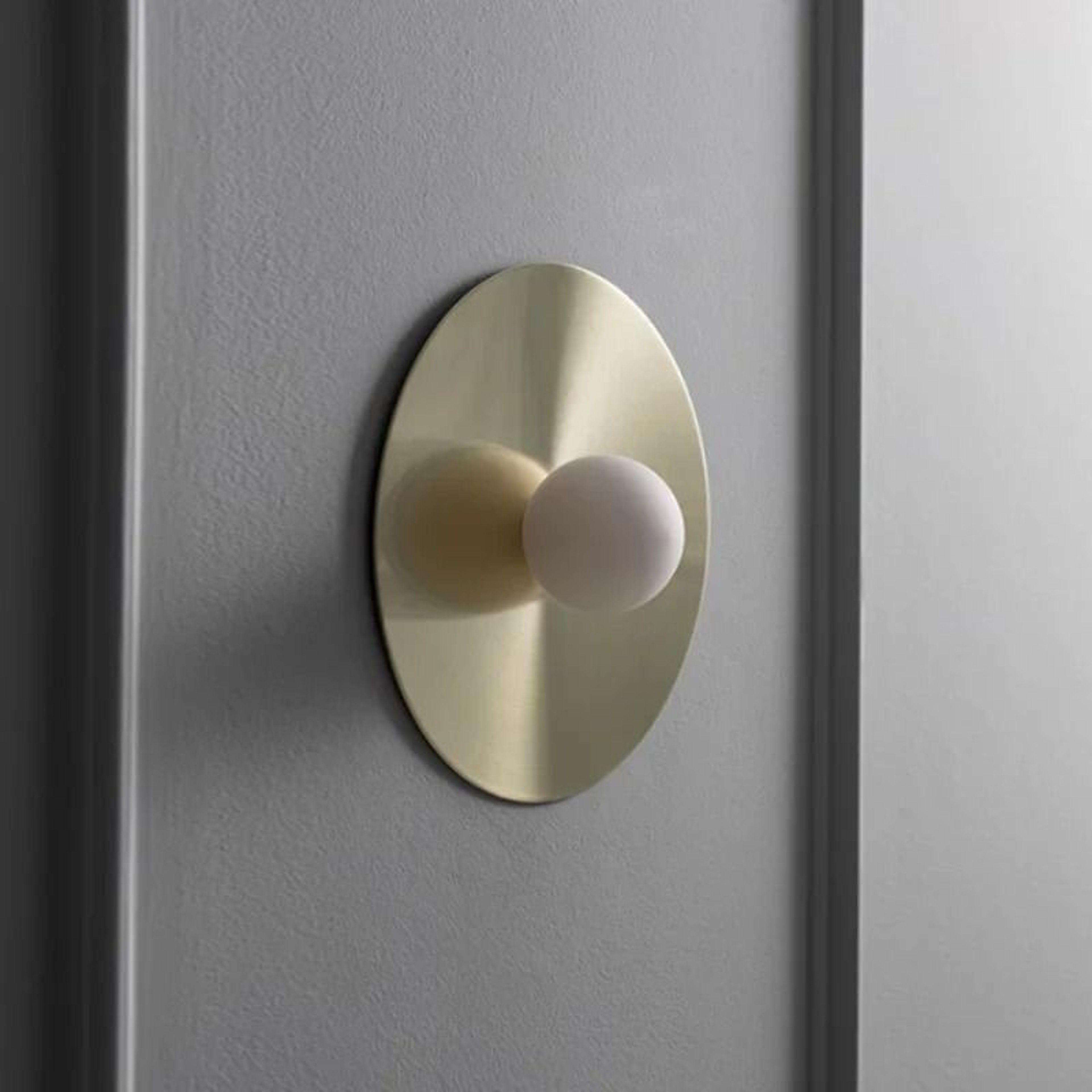 Post Modern Artistic Round LED Wall Lamp Sconce For Bedroom  Living Room 5
