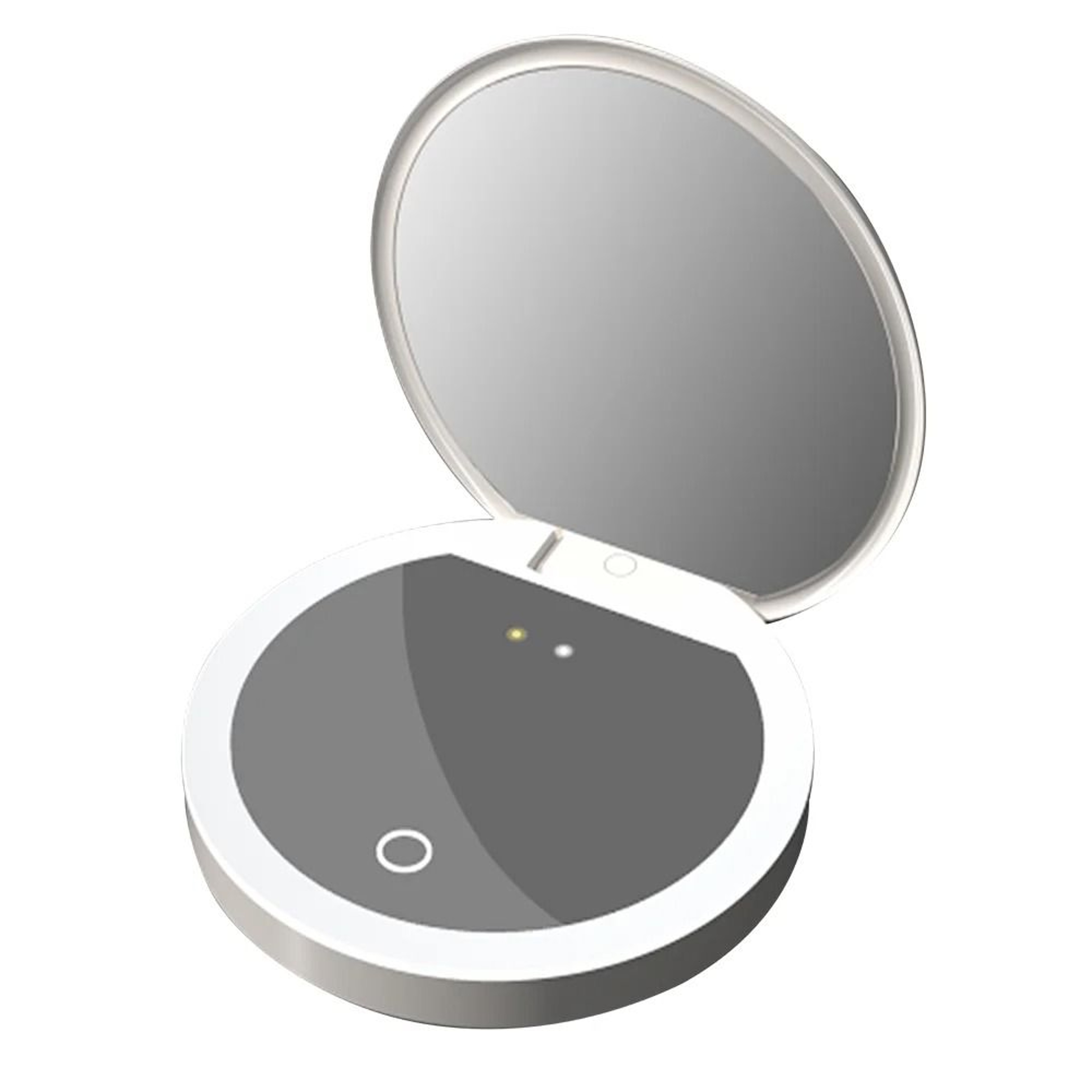 TJMIR UV Smart Sunscreen Portable LED Makeup Mirror With UV Detection 7