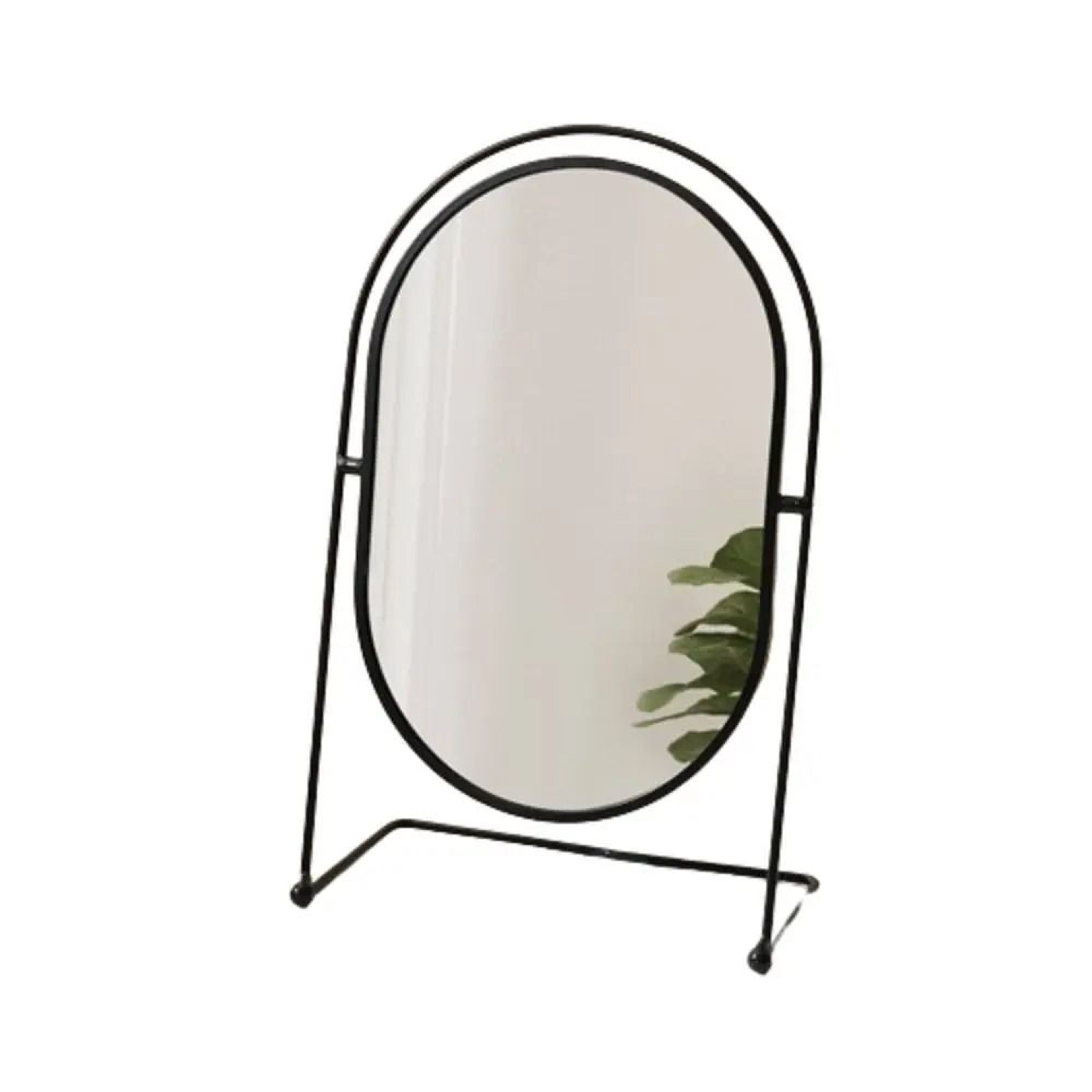 Iron Art Nordic Oval Desktop Vanity Mirror With 360 Rotation 7