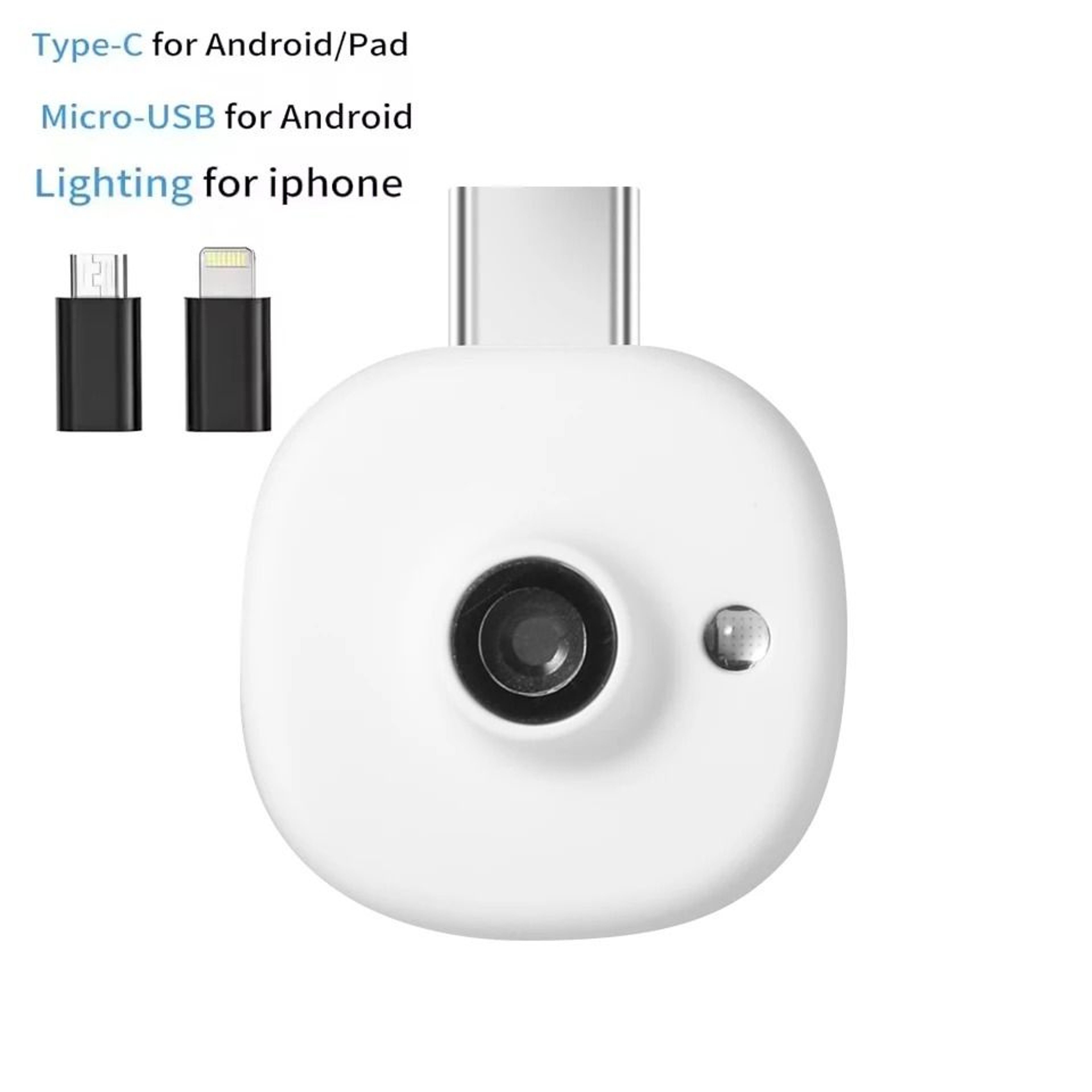 Mini UV Camera Plugin For IPhone  Android Sunscreen Protection Detector 8