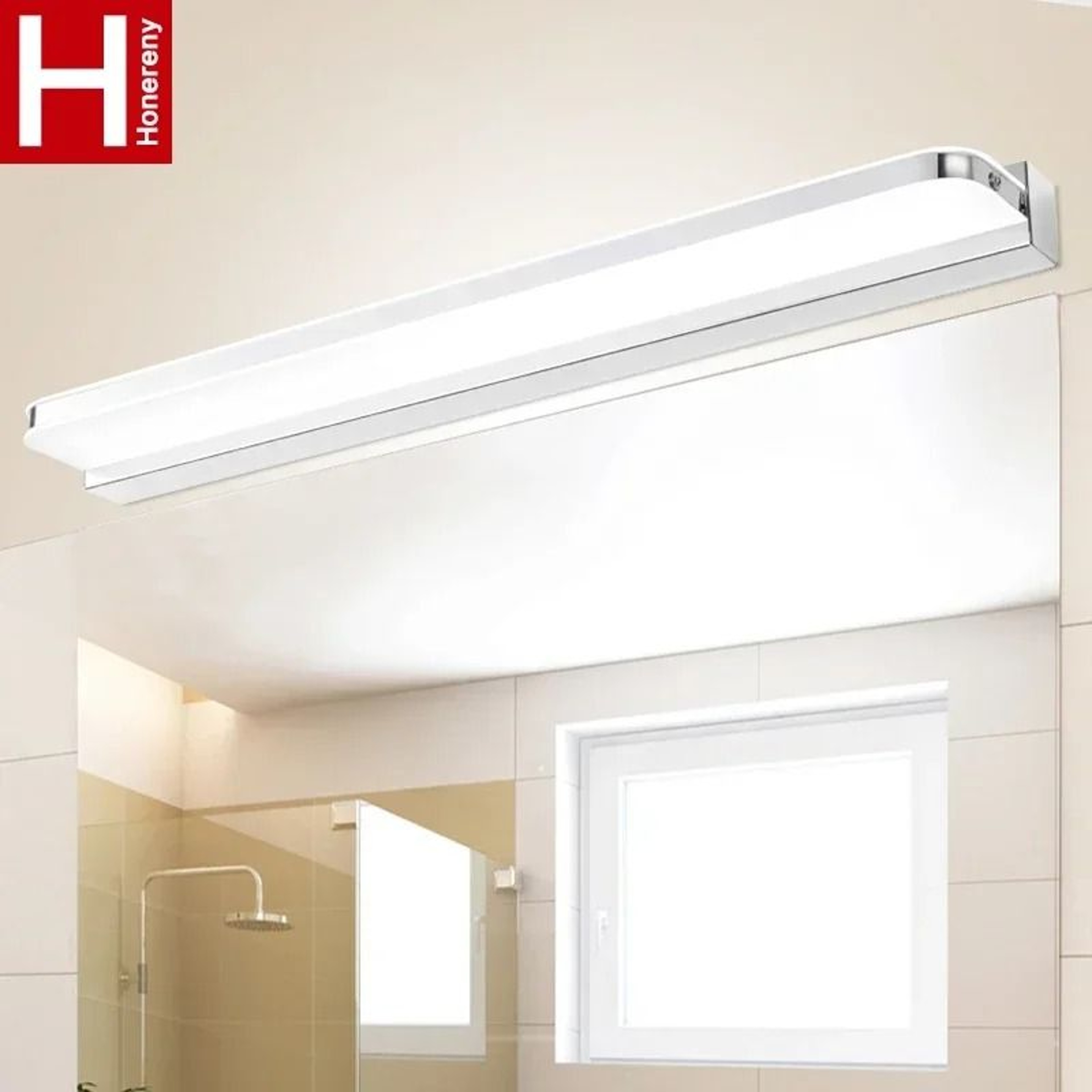 NoPunch Modern Nordic LED Bathroom Mirror Cabinet Wall Light 1