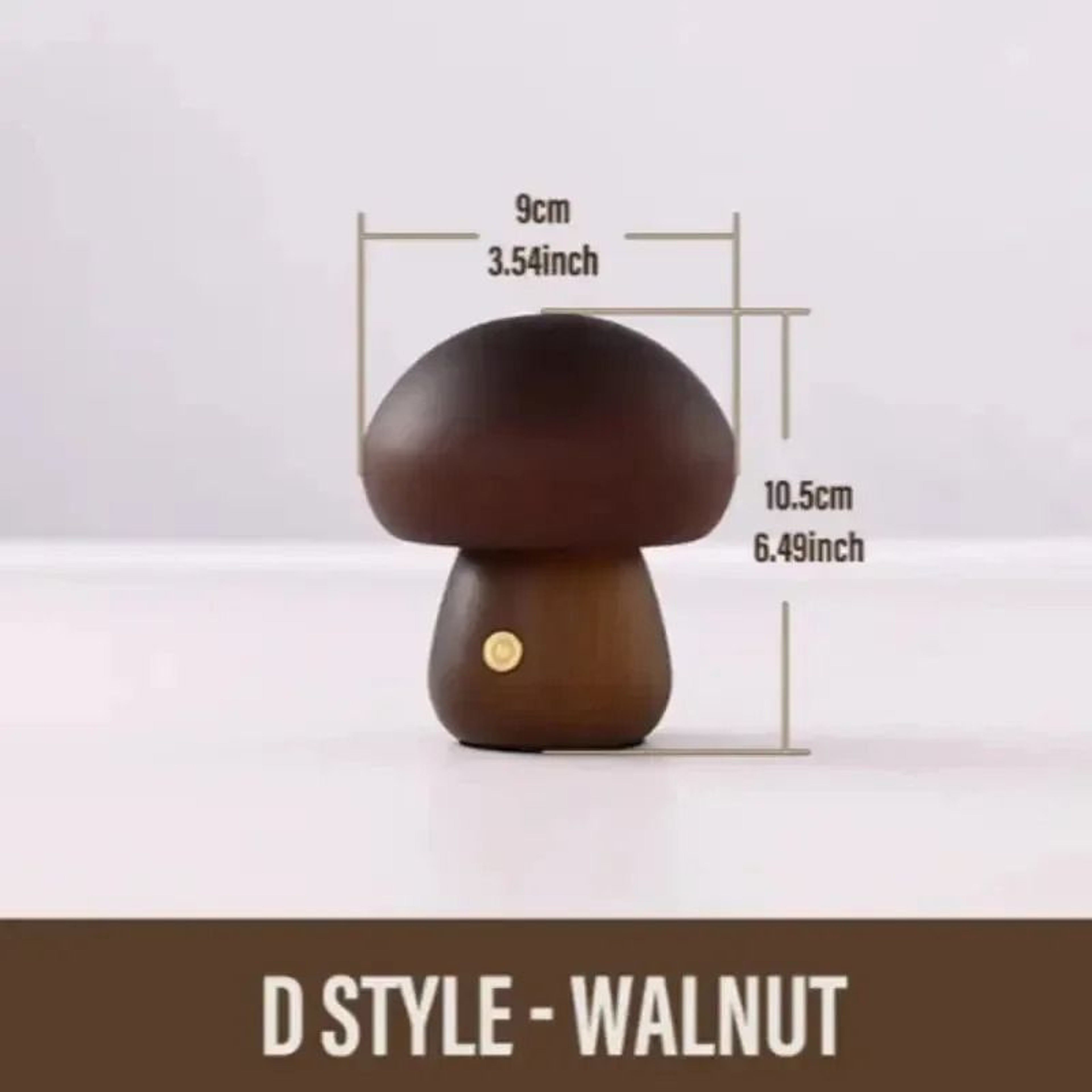 Cute Rechargeable Mushroom Touch LED Table Lamp  Portable Dimmable Night Light 8