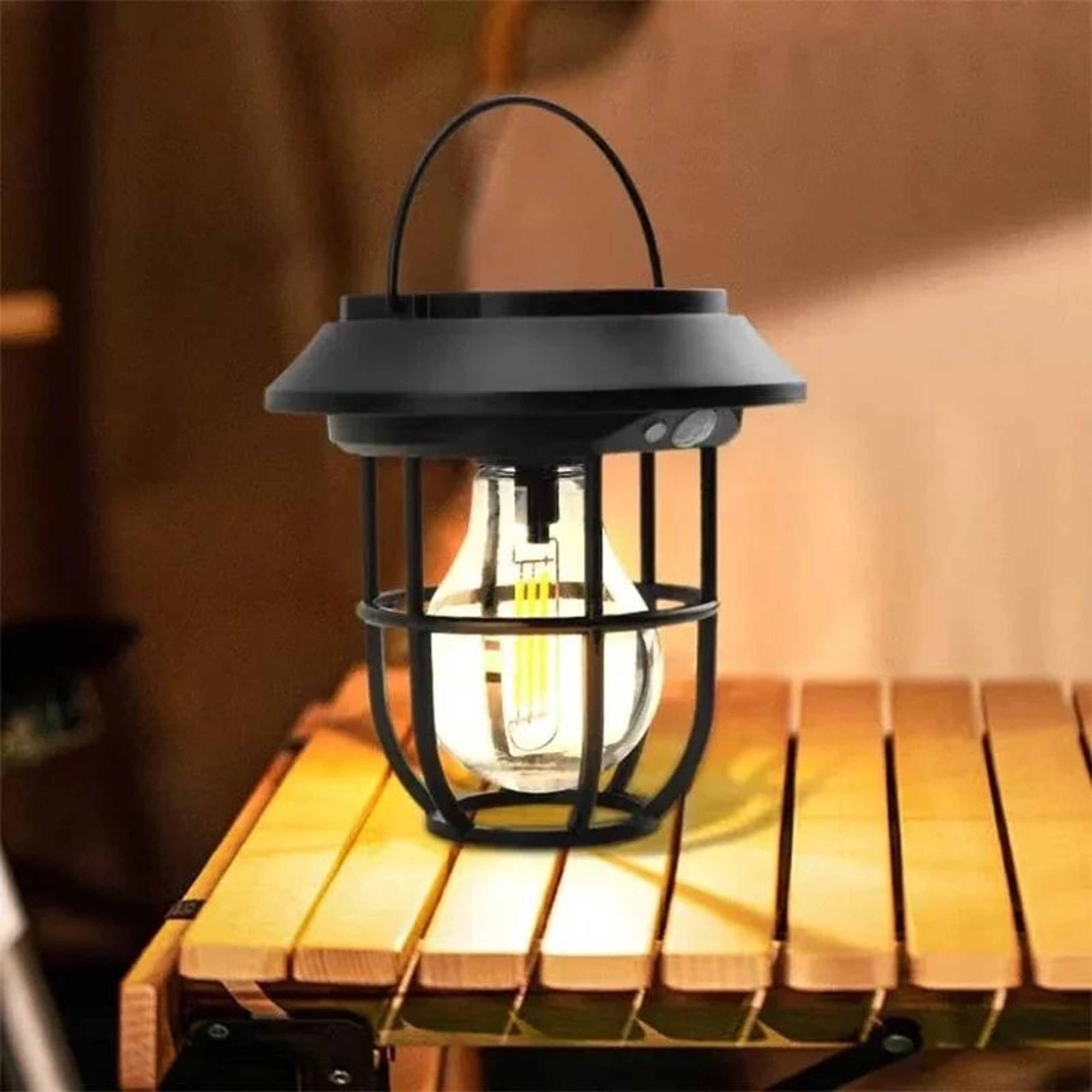 3in1 Outdoor Solar Tungsten Wall Lawn  Floor Lamp LED Motion Sensor Garden Light 4