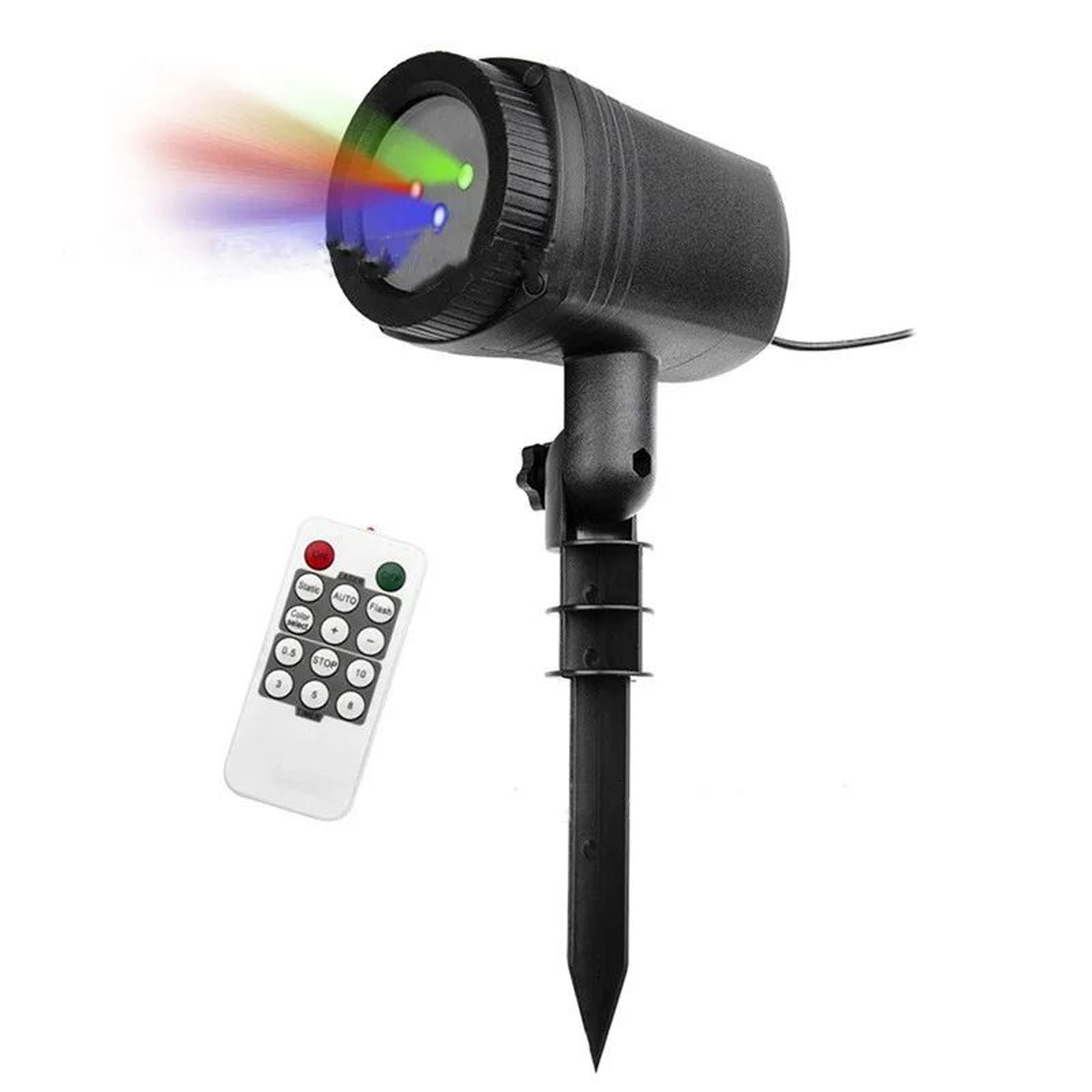 Outdoor IP65 Waterproof Laser Firefly Lawn Light Moving Christmas  Holiday Decor Projector 2