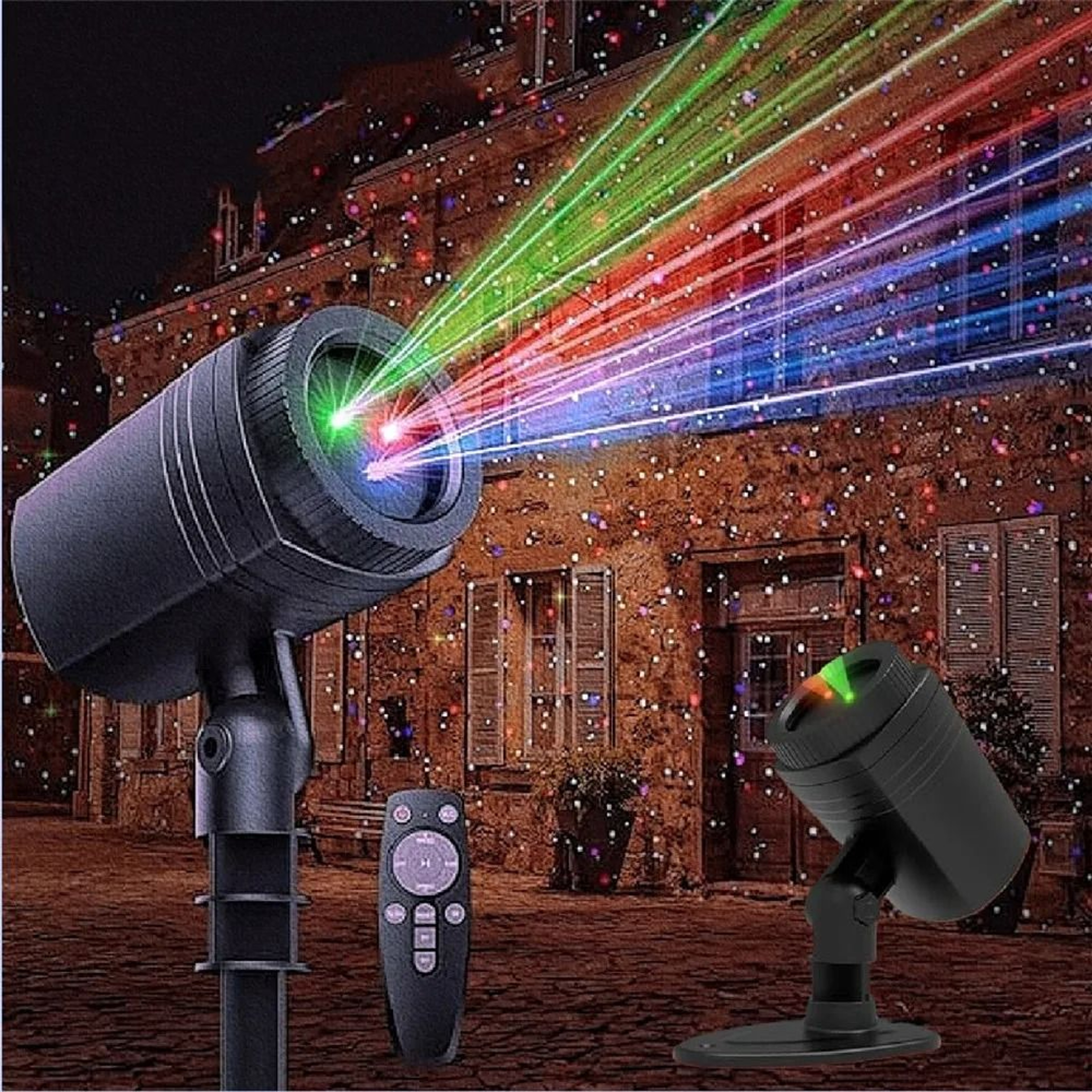 Outdoor IP65 Waterproof Laser Firefly Lawn Light Moving Christmas  Holiday Decor Projector 1
