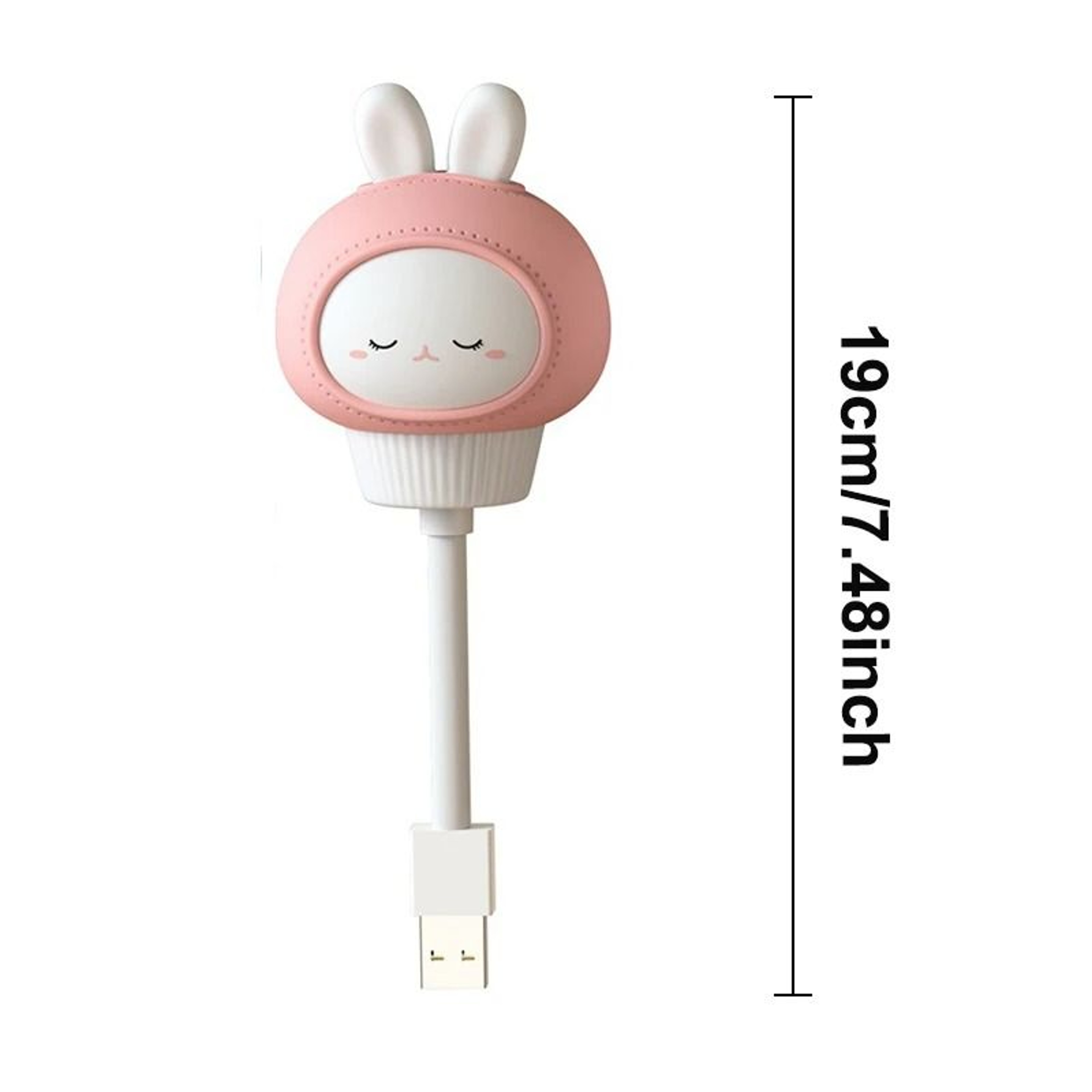 Cute Cartoon Animal USB LED Night Light Bear Chick  Kitten Baby Nursery Lamp 6