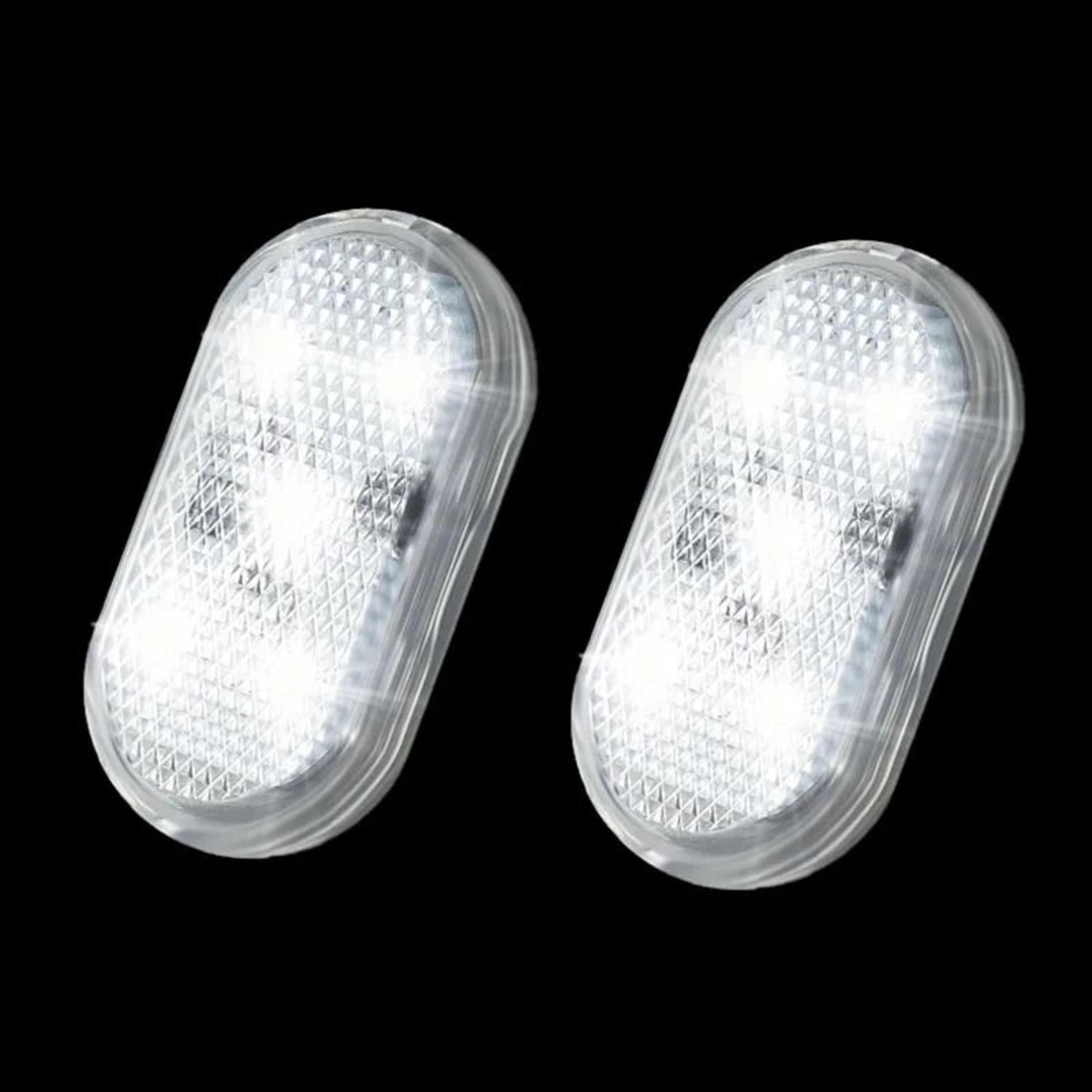 Wireless Magnetic LED Car Door Light Set USB Rechargeable Interior Welcome  Warning Lamp 8