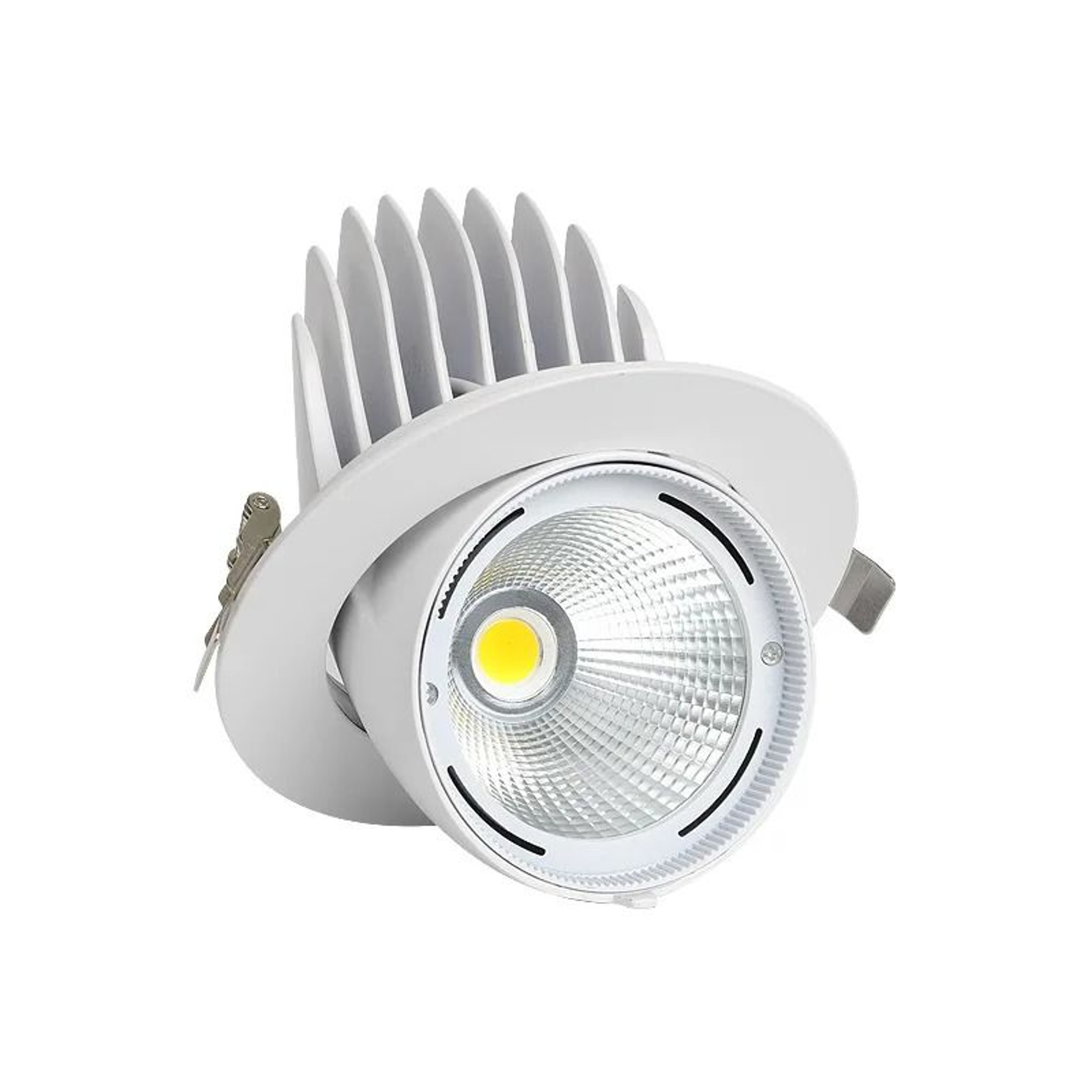 Embedded Elephant Trunk Adjustable LED Spotlight High CRI COB Ceiling Downlight For Home  Commercia 4