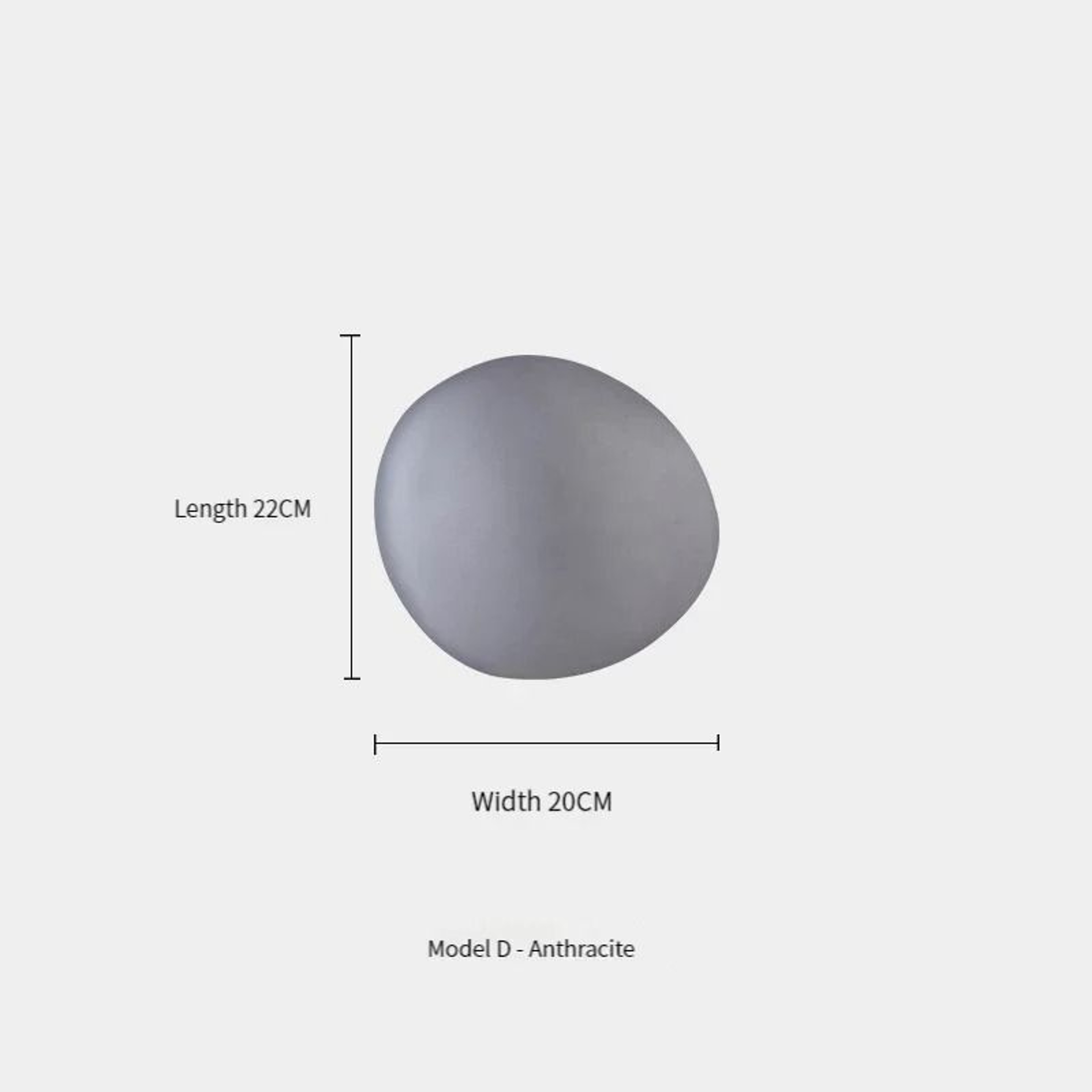 Nordic Creative Pebble Designer Wall Lamp Modern Geometric Accent Sconce 19