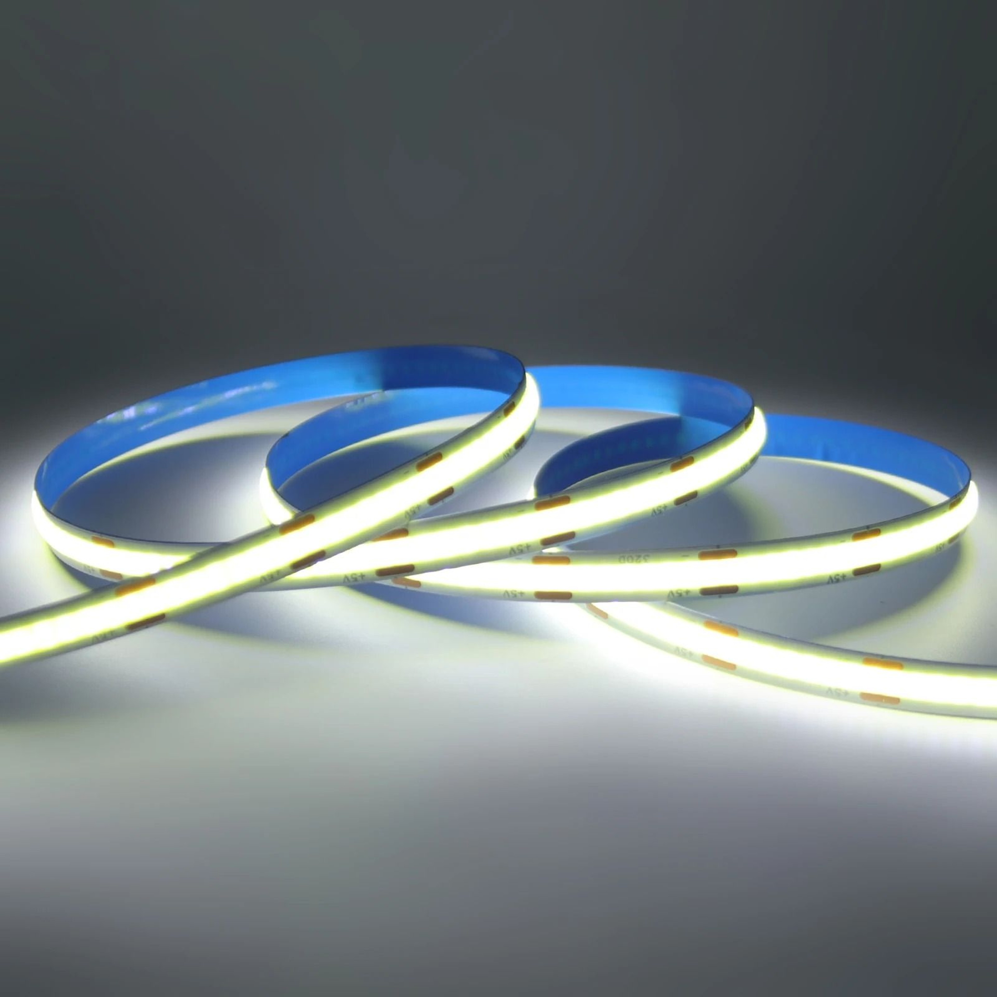 5V Flexible COB LED Strip Light Battery Powered HighDensity Backlight For Cabinets  Bedroom 8