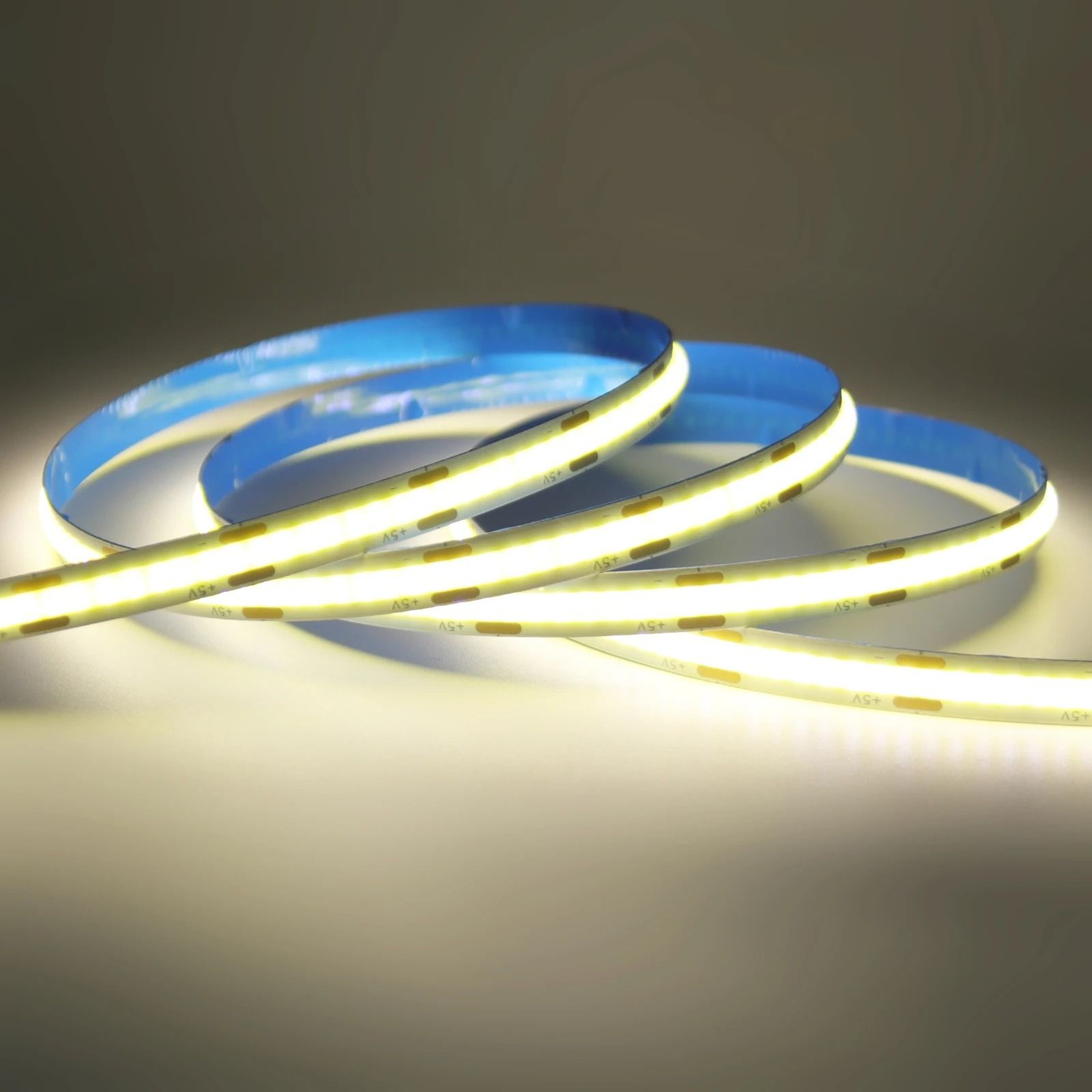 5V Flexible COB LED Strip Light Battery Powered HighDensity Backlight For Cabinets  Bedroom 6