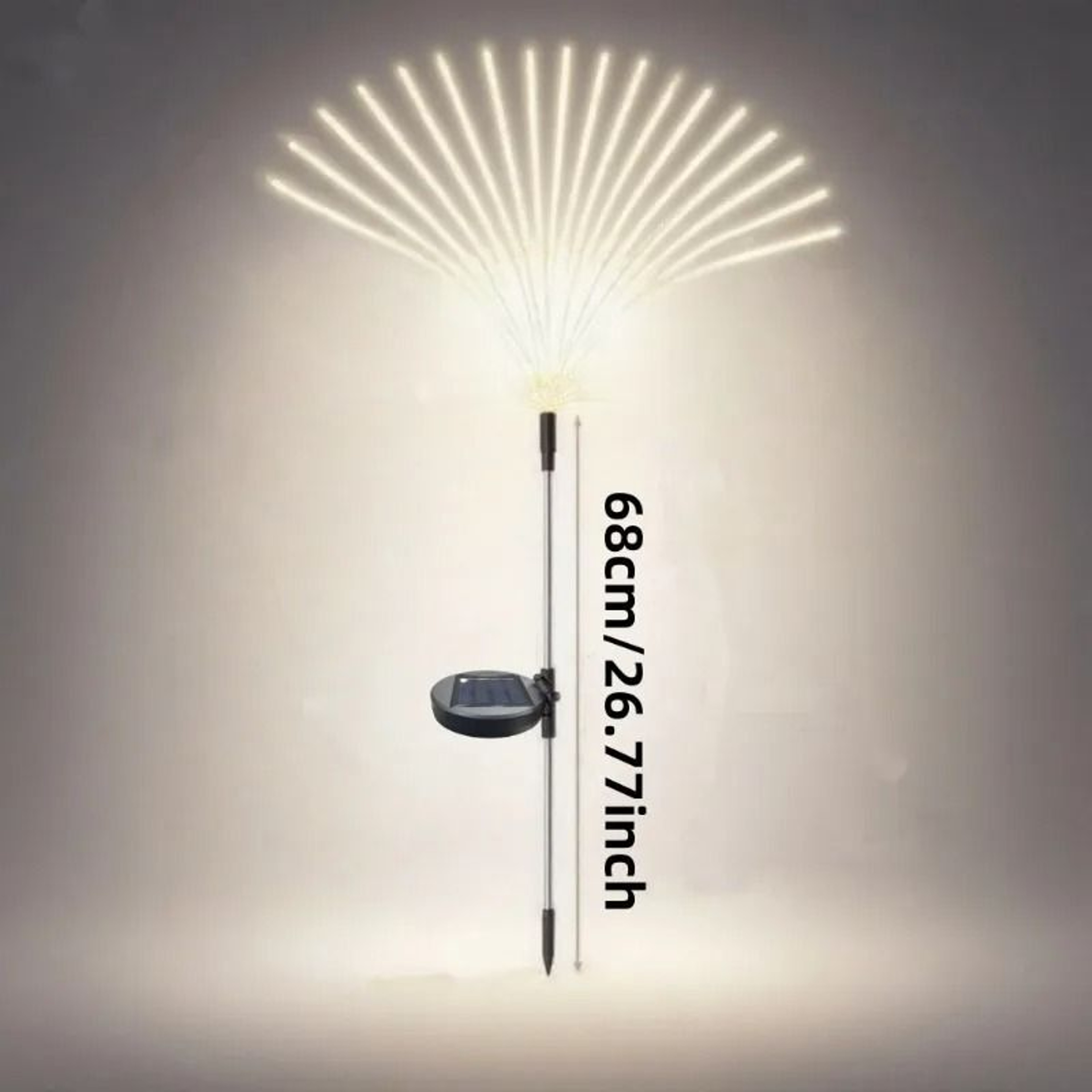 Solar Outdoor Firework LED Stake Light 8 Lighting Modes  IP65 Waterproof 2