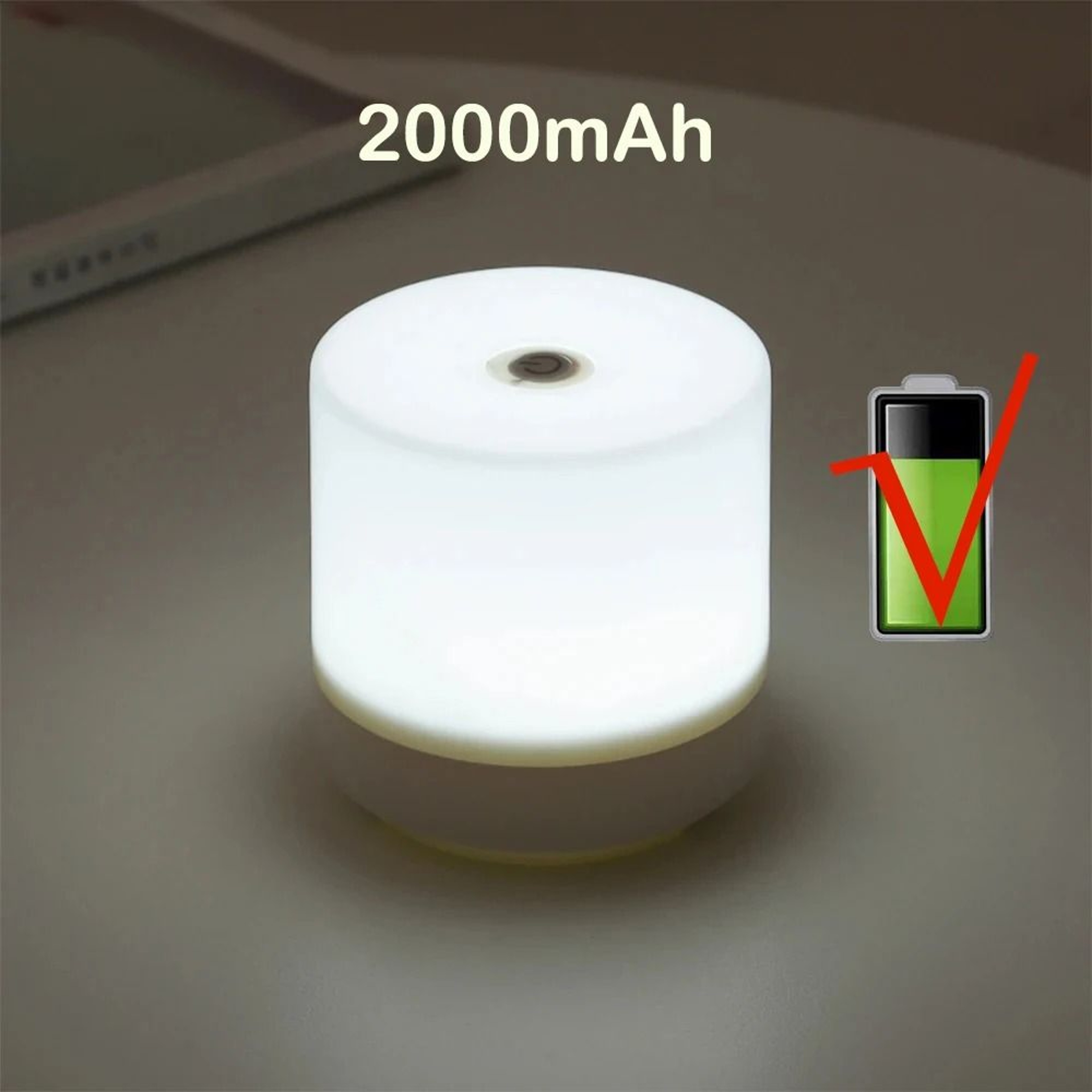 Touch Control Dimmable USB LED Bedside Table Lamp  Kids Night Light 7