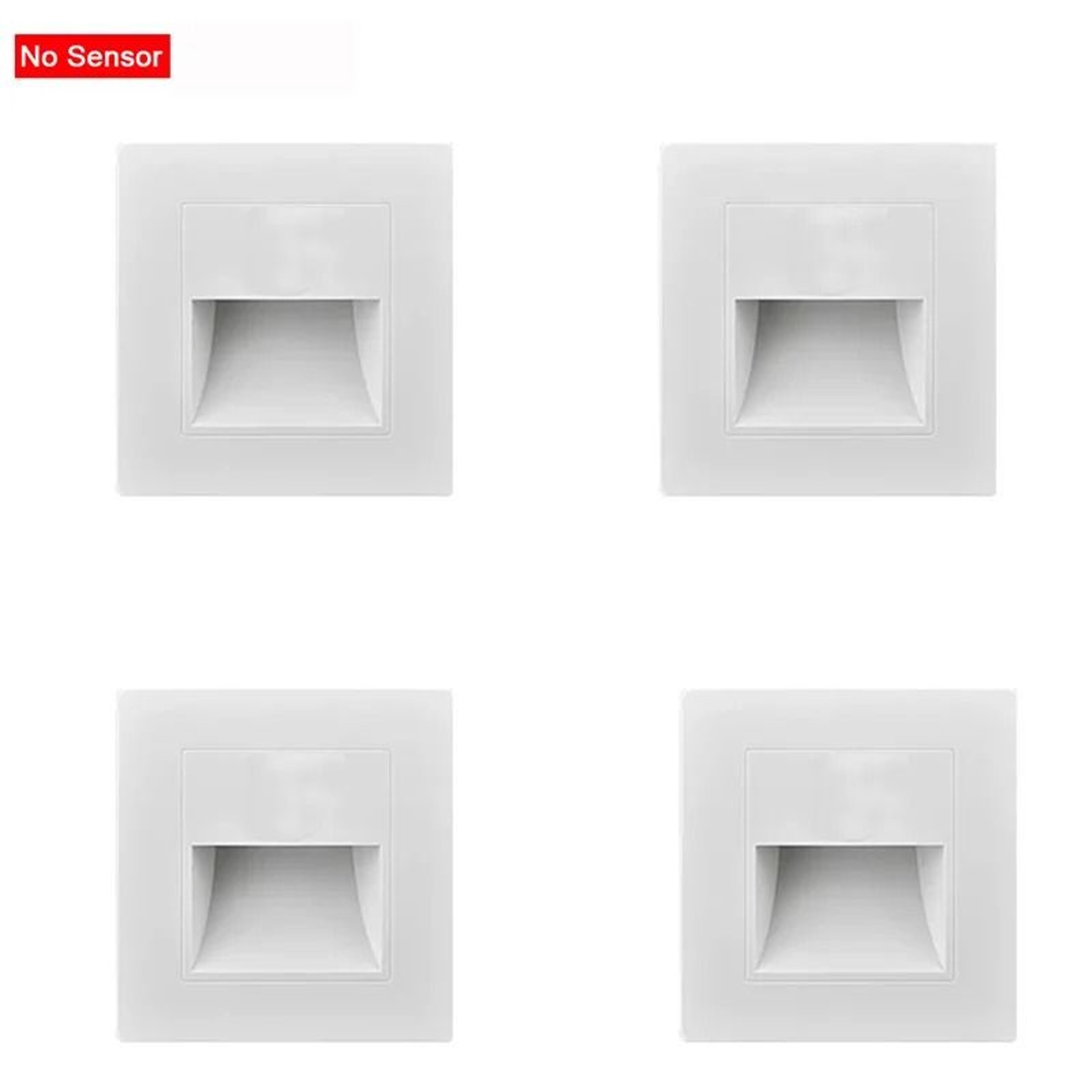 Recessed LED Staircase  Wall Night Light With PIR Motion  DayNight Sensor AC 110V220V 7