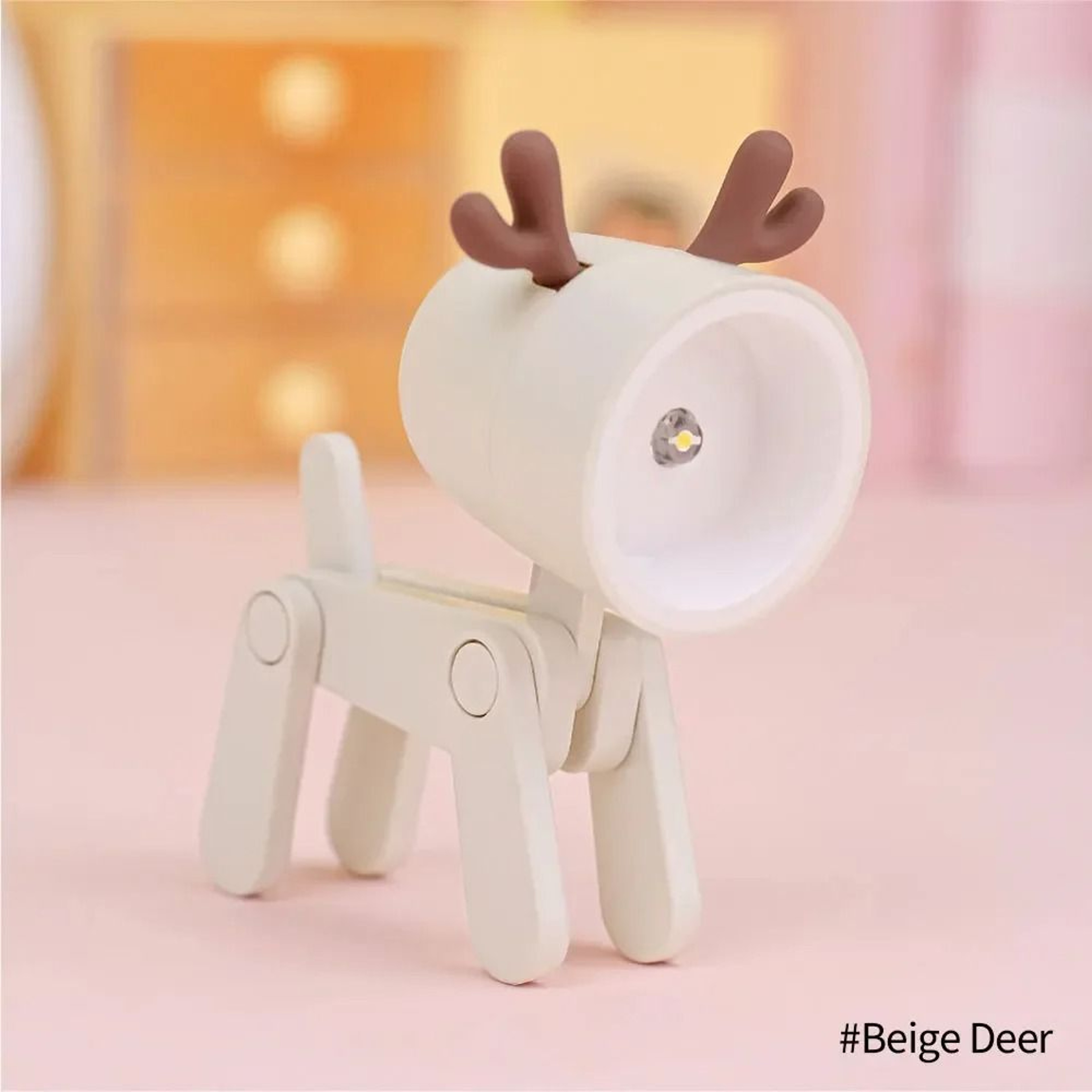 Mini Cartoon Hero Police LED Desk Lamp  Night Light Cute Bedroom Desktop Ornament 14