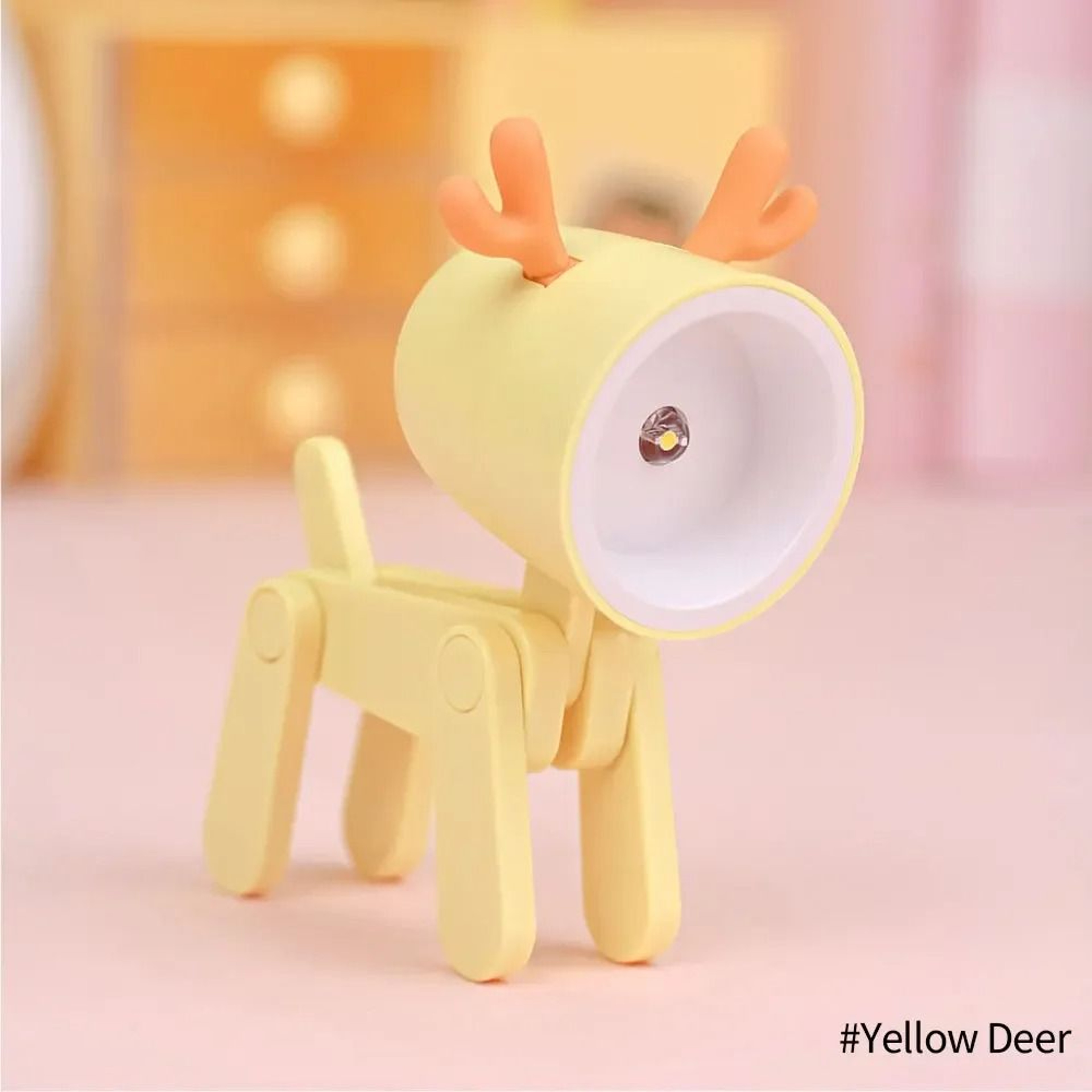 Mini Cartoon Hero Police LED Desk Lamp  Night Light Cute Bedroom Desktop Ornament 15