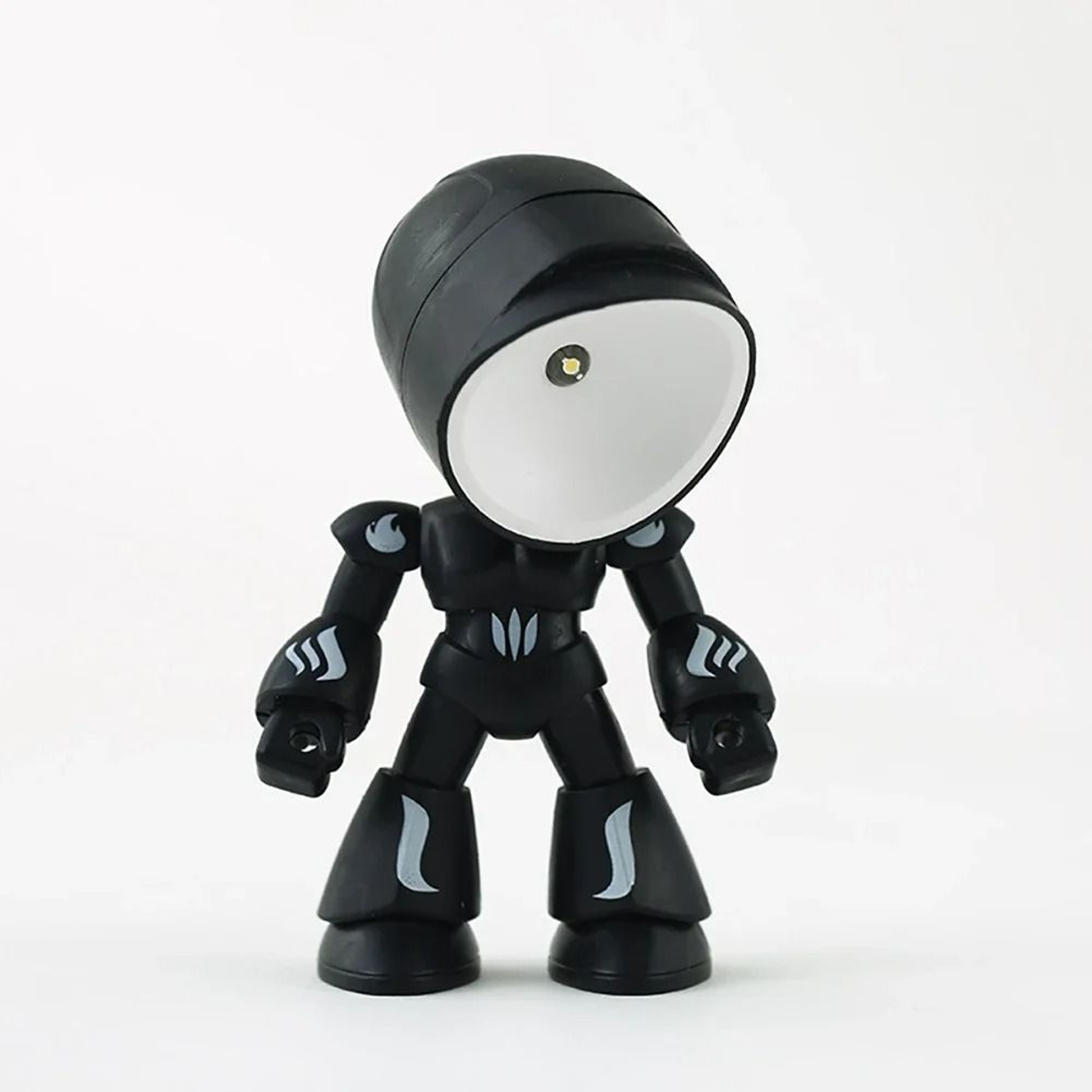 Mini Cartoon Hero Police LED Desk Lamp  Night Light Cute Bedroom Desktop Ornament 25