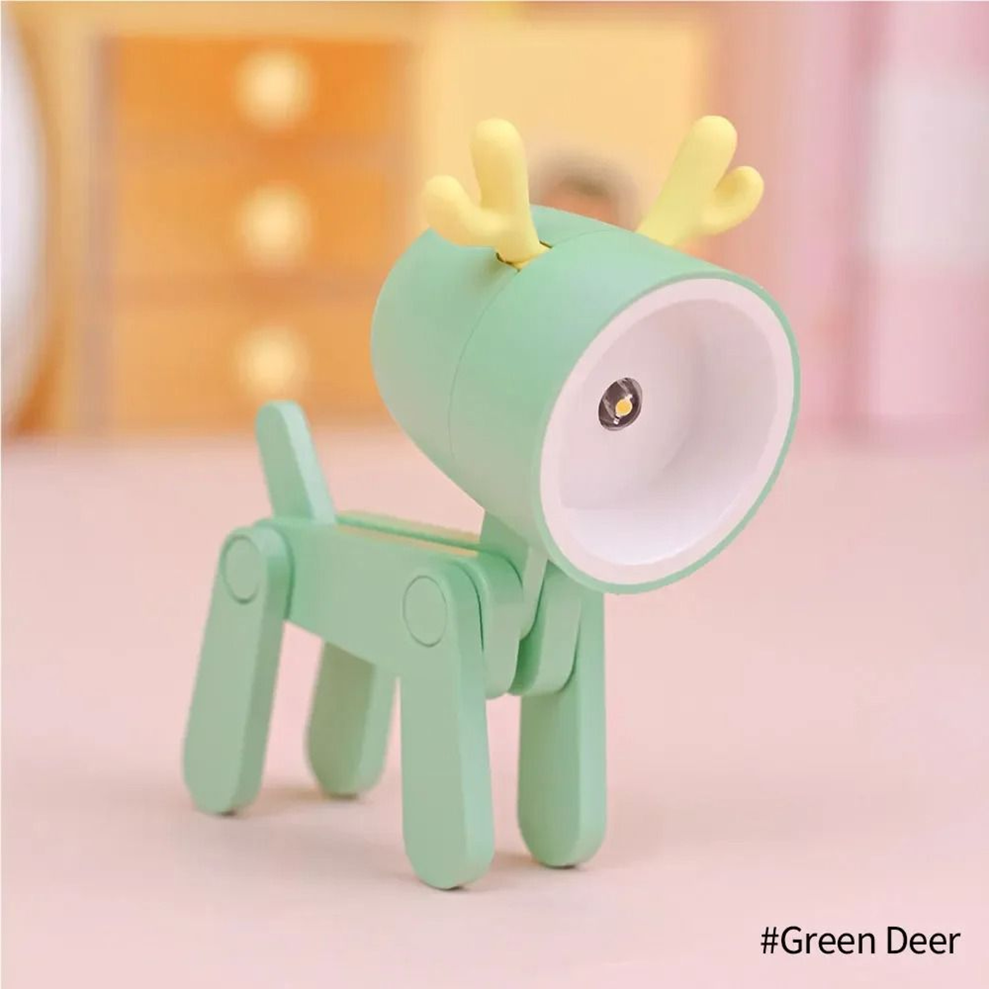 Mini Cartoon Hero Police LED Desk Lamp  Night Light Cute Bedroom Desktop Ornament 17