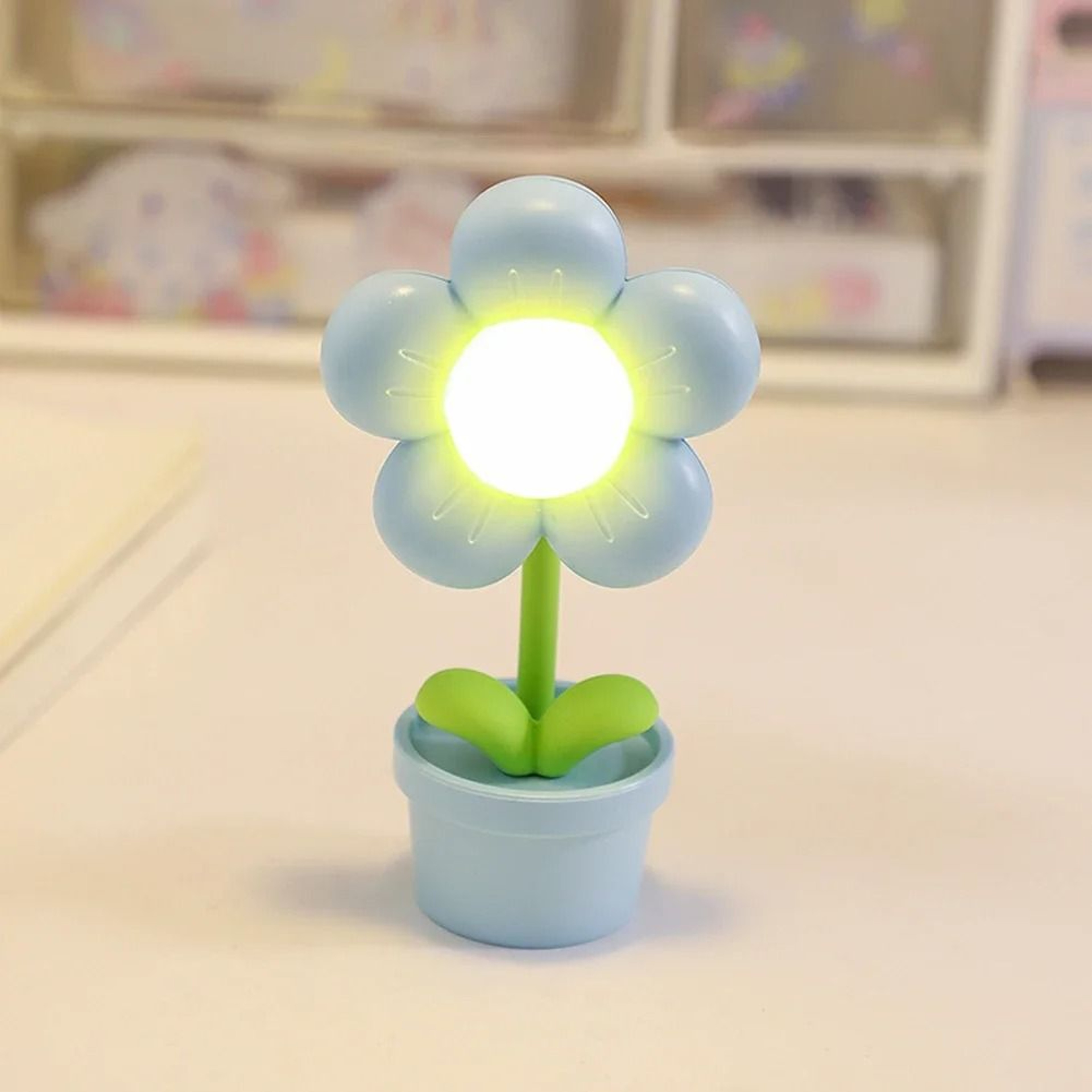Mini Cartoon Hero Police LED Desk Lamp  Night Light Cute Bedroom Desktop Ornament 20