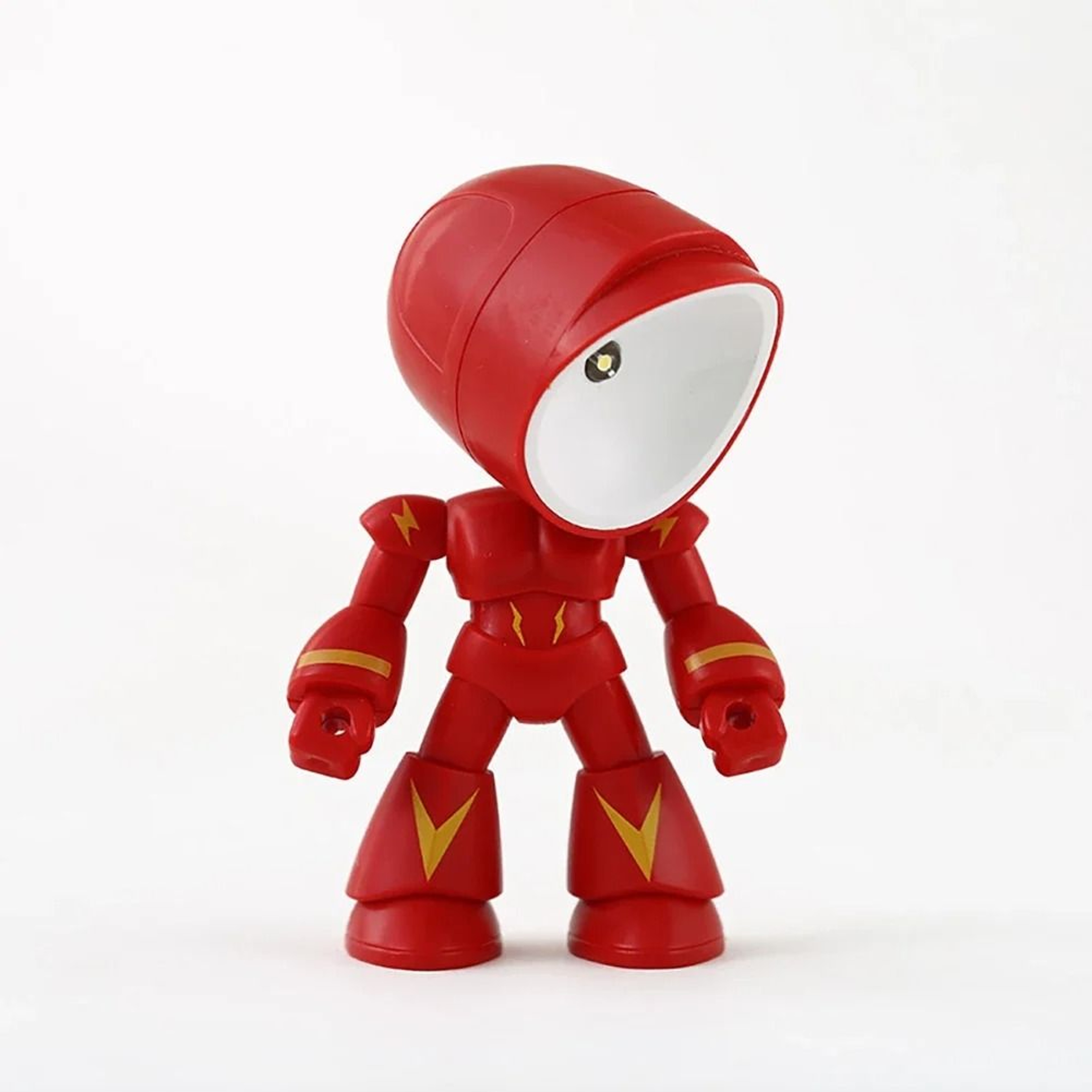 Mini Cartoon Hero Police LED Desk Lamp  Night Light Cute Bedroom Desktop Ornament 24