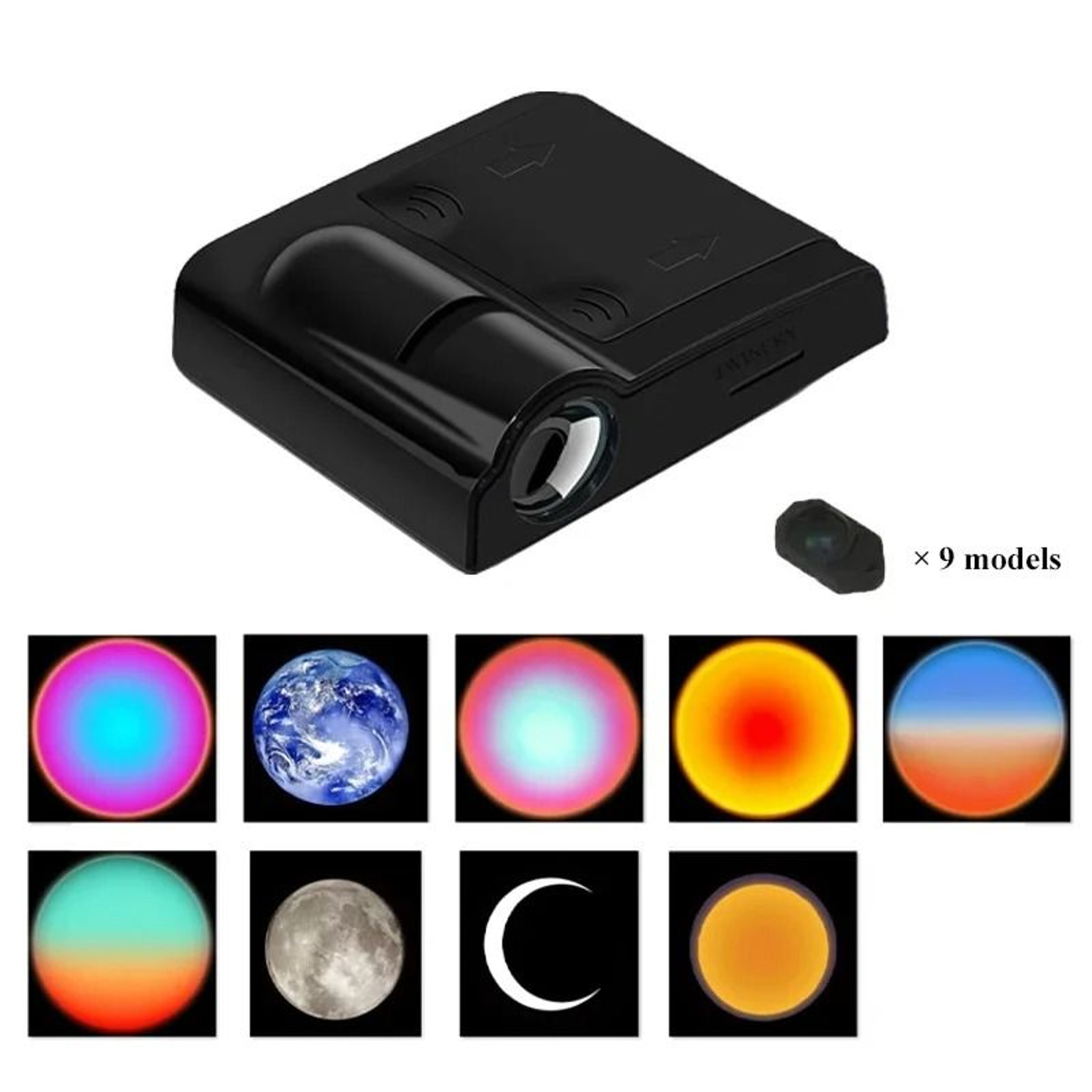 Fantasy Moon  Galaxy Wall Projection Night Light Background Photo Prop  Bedroom Decor 10