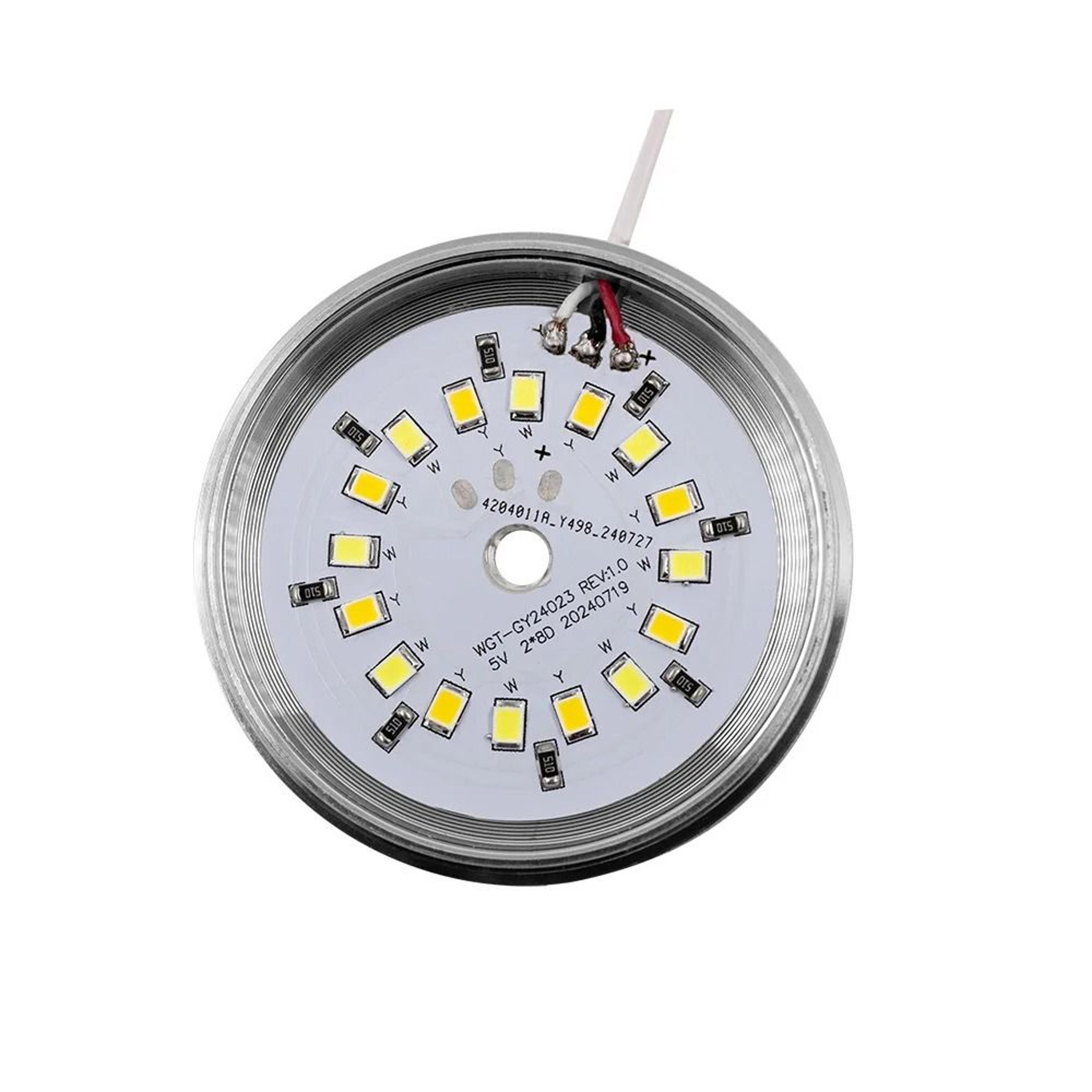 USB Round 3DPrinted House LED Cabinet  Wardrobe Light Dimmable CCT Bedroom Lamp 5