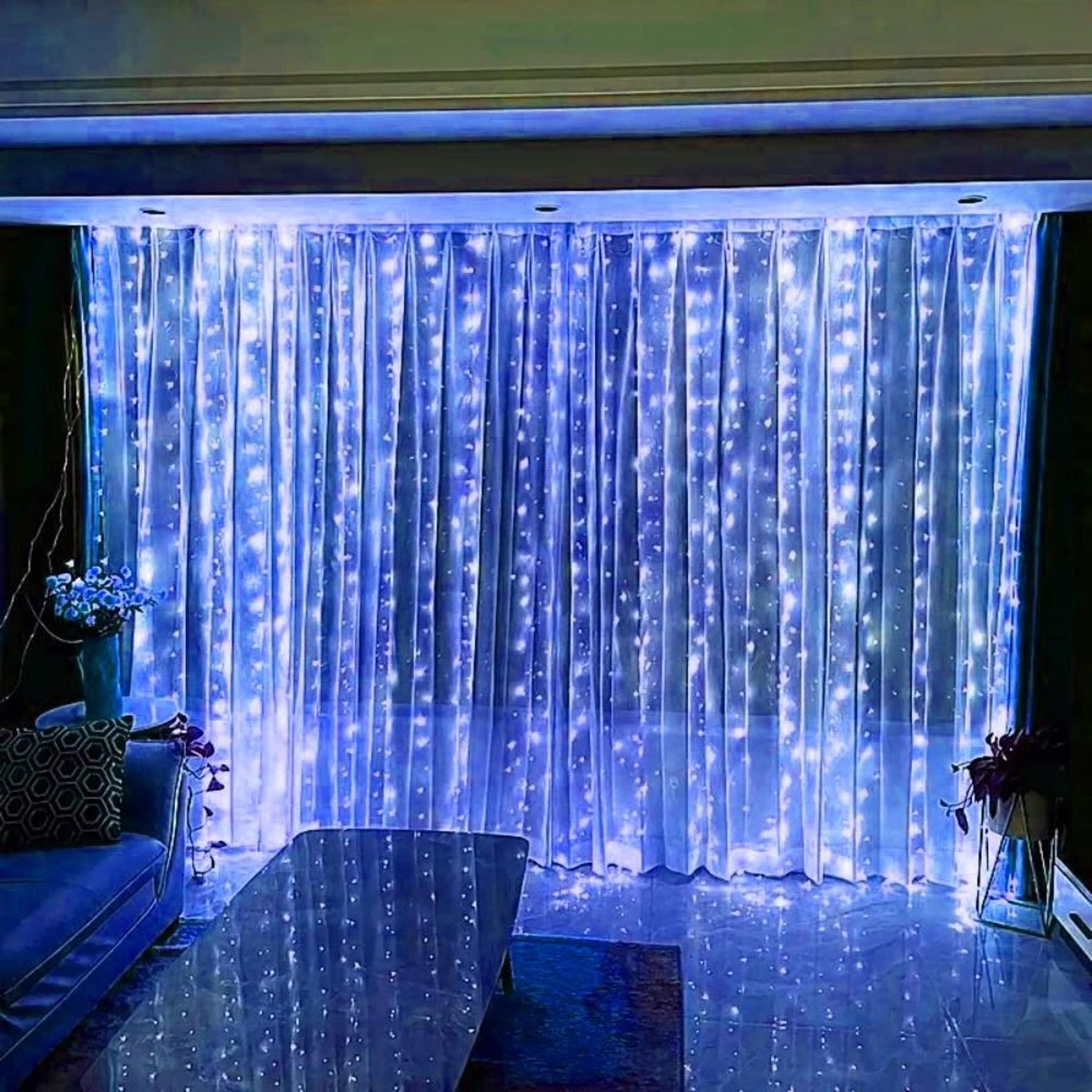 Remote Control USB LED Curtain String Lights 3M  4M  6M Fairy Lights For Home  Holiday Decor 6
