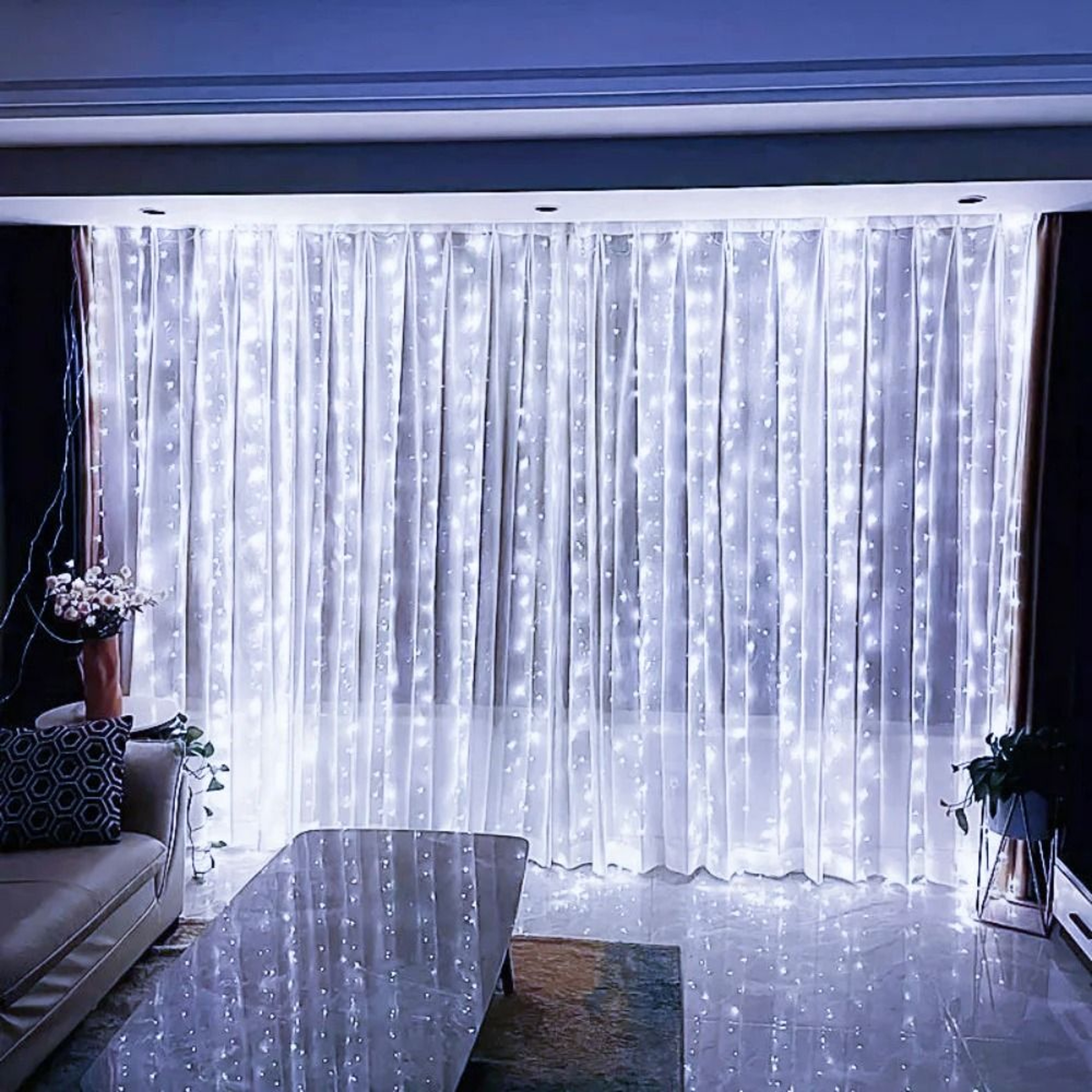 Remote Control USB LED Curtain String Lights 3M  4M  6M Fairy Lights For Home  Holiday Decor 8
