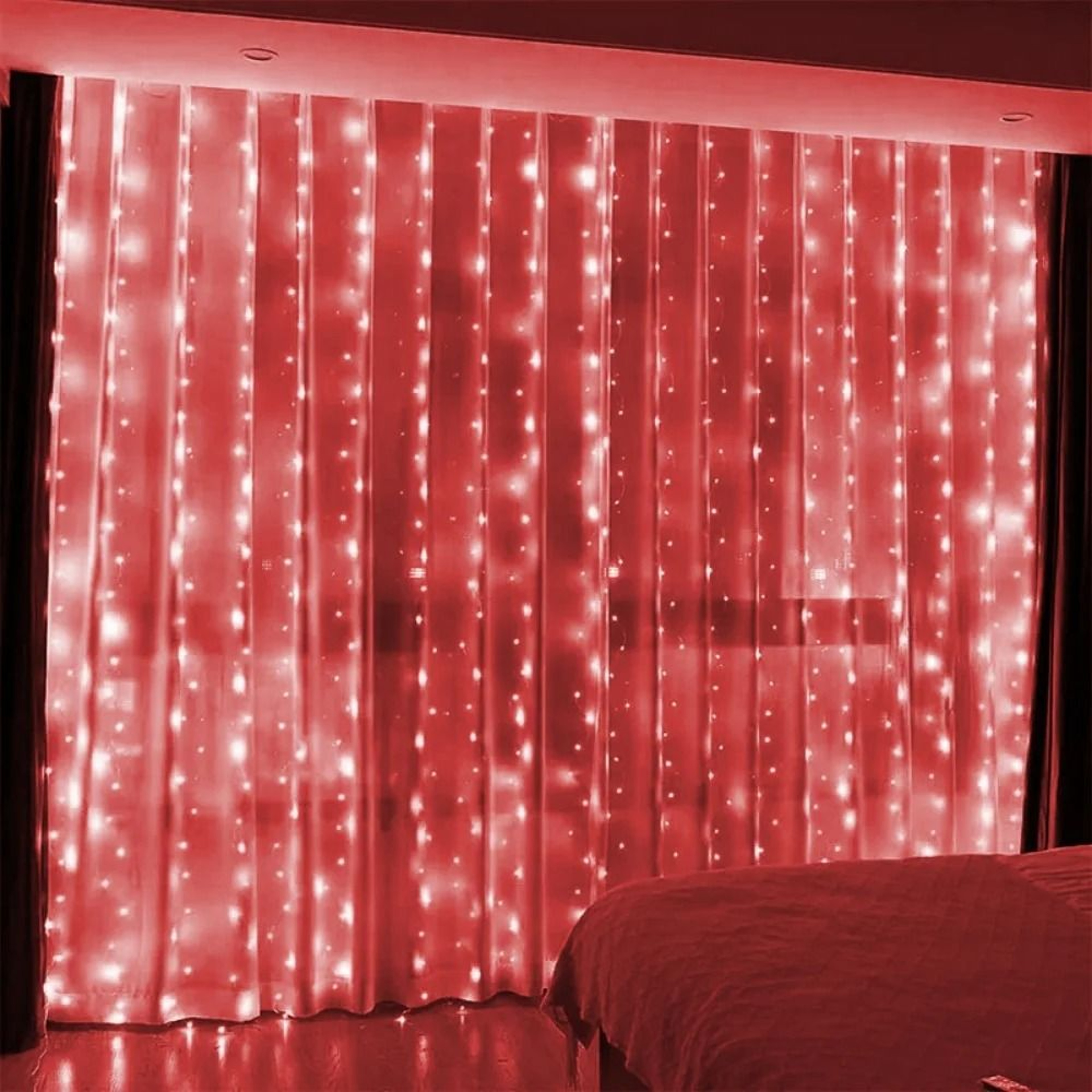 MultiSize USB Remote Control LED Curtain Fairy Garland Lights 3M6M For Bedroom  Living Room Decor 13