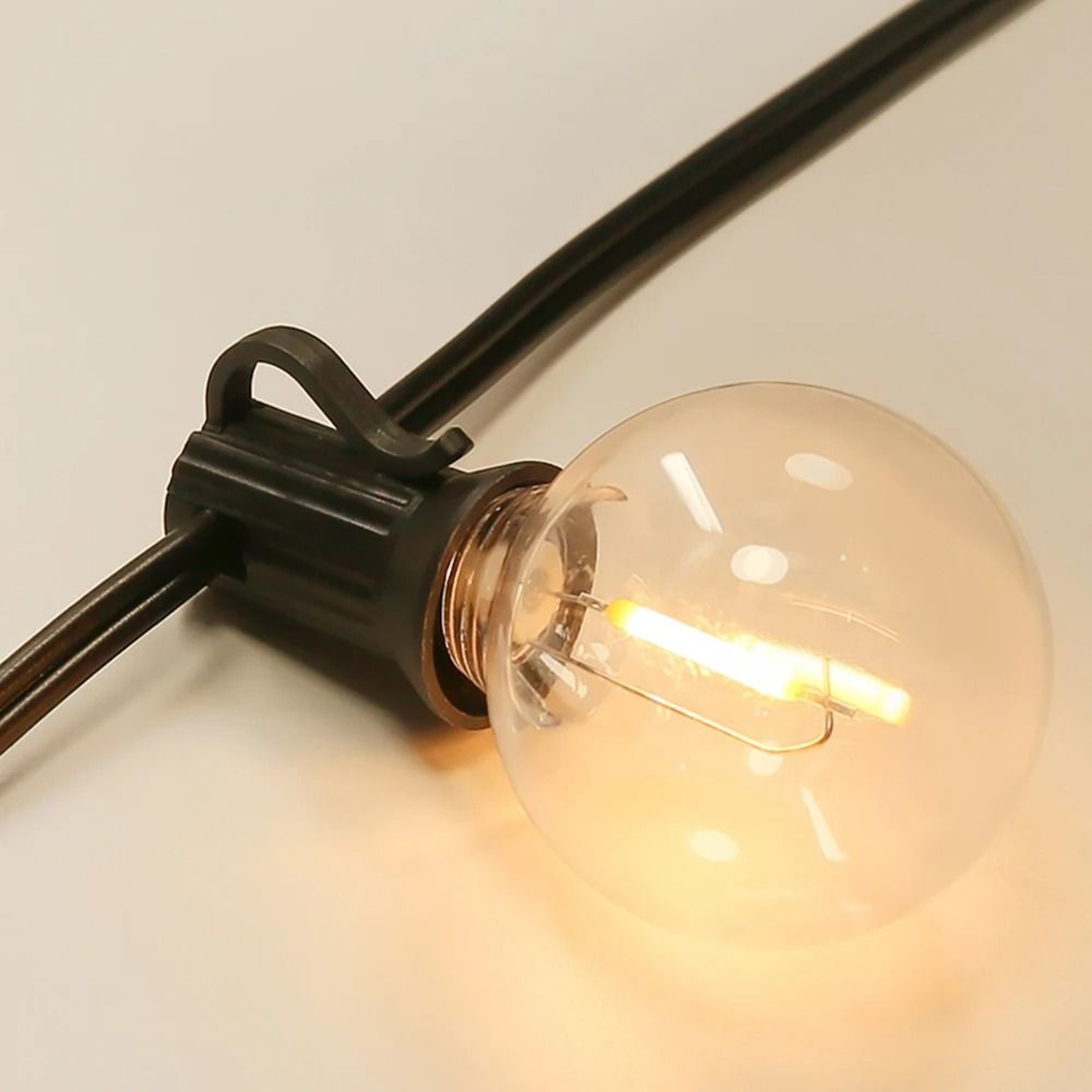Outdoor Waterproof G40 LED String Lights With Shatterproof Bulbs For Patio Garden  Party Decor 3