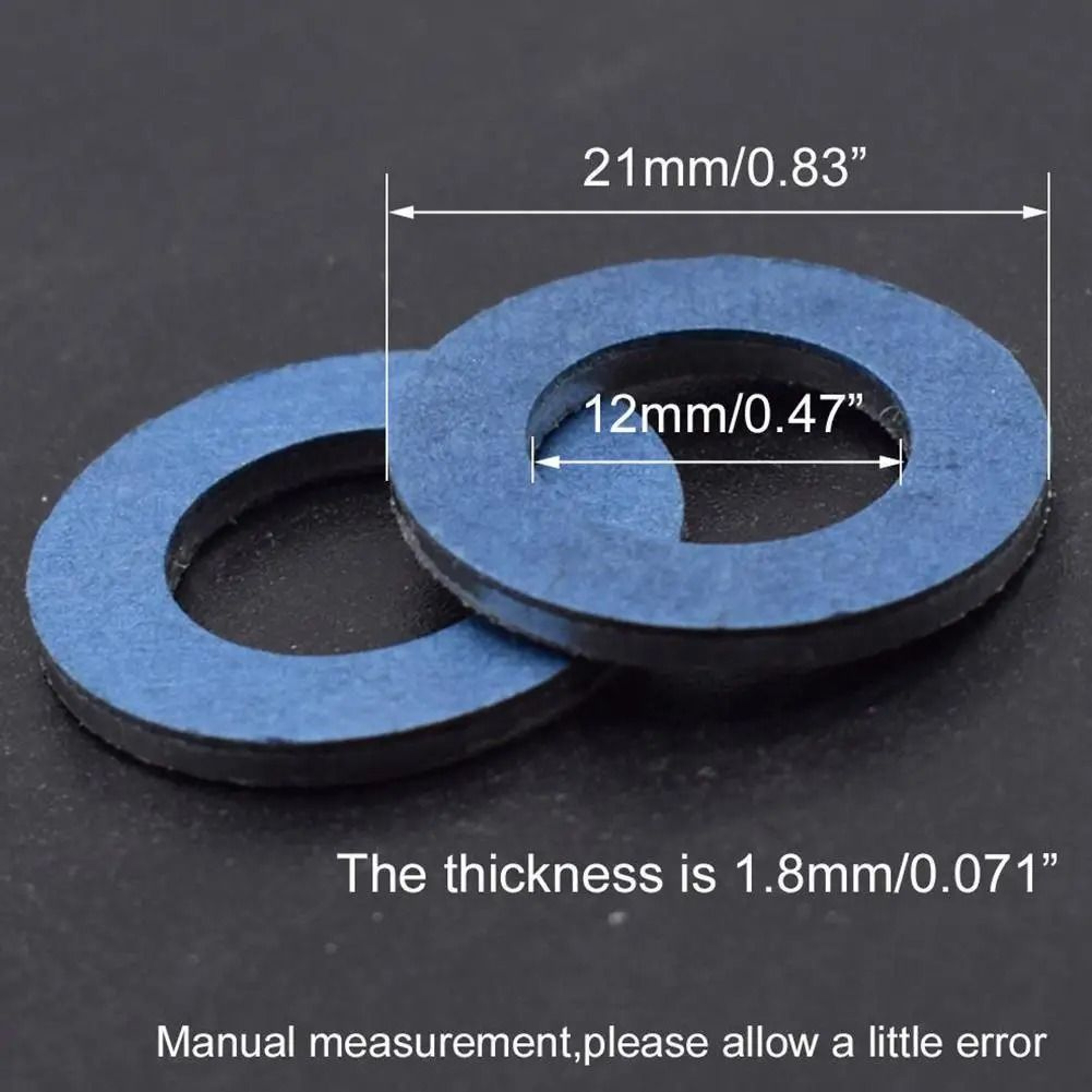 102040pcs Aluminum Oil Drain Plug Gaskets Crush Washer Seals For Toyota Lexus Scion 5