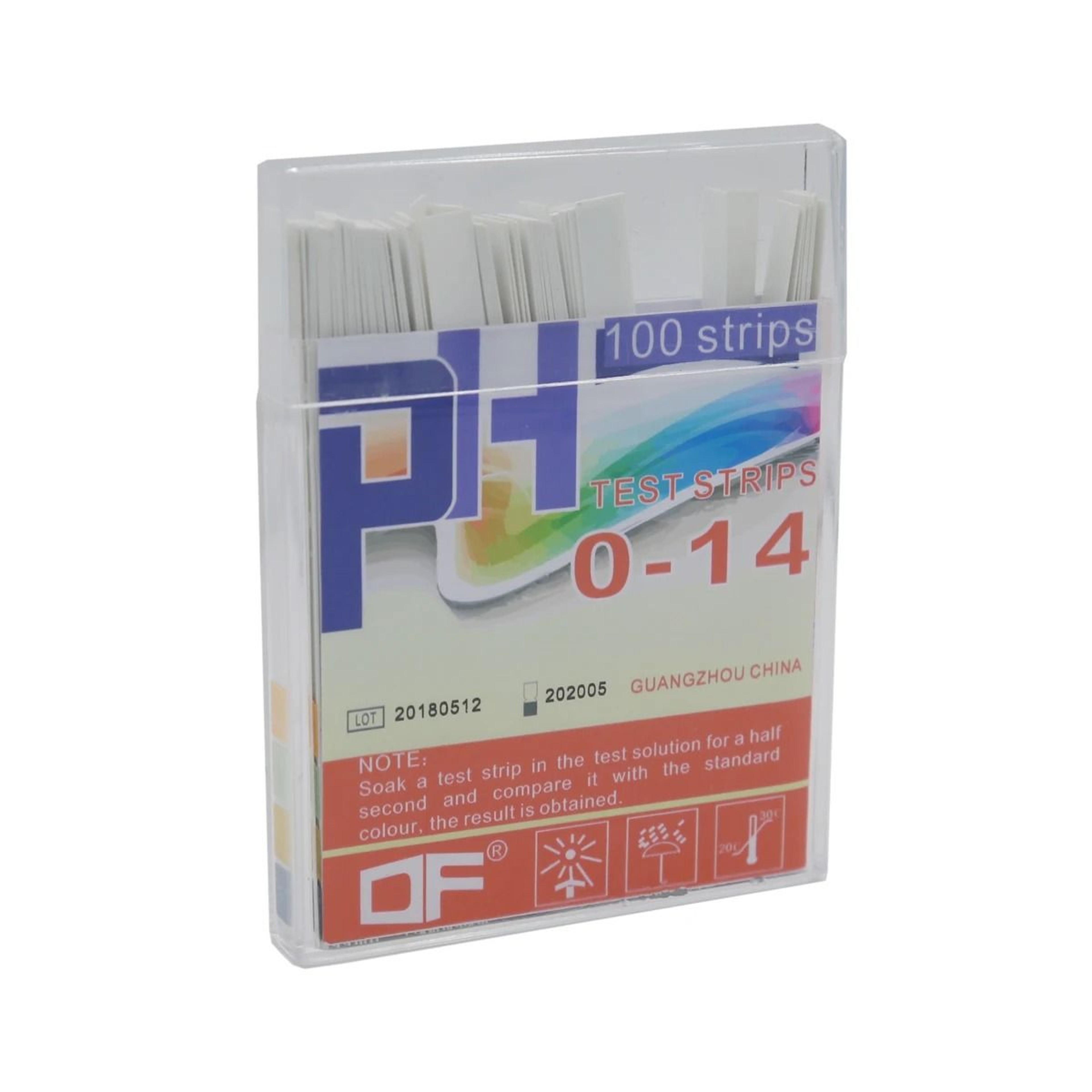 100pcs Universal PH Test Paper Litmus Paper Full Range 114 Acidic Alkaline Indicator Strips 6