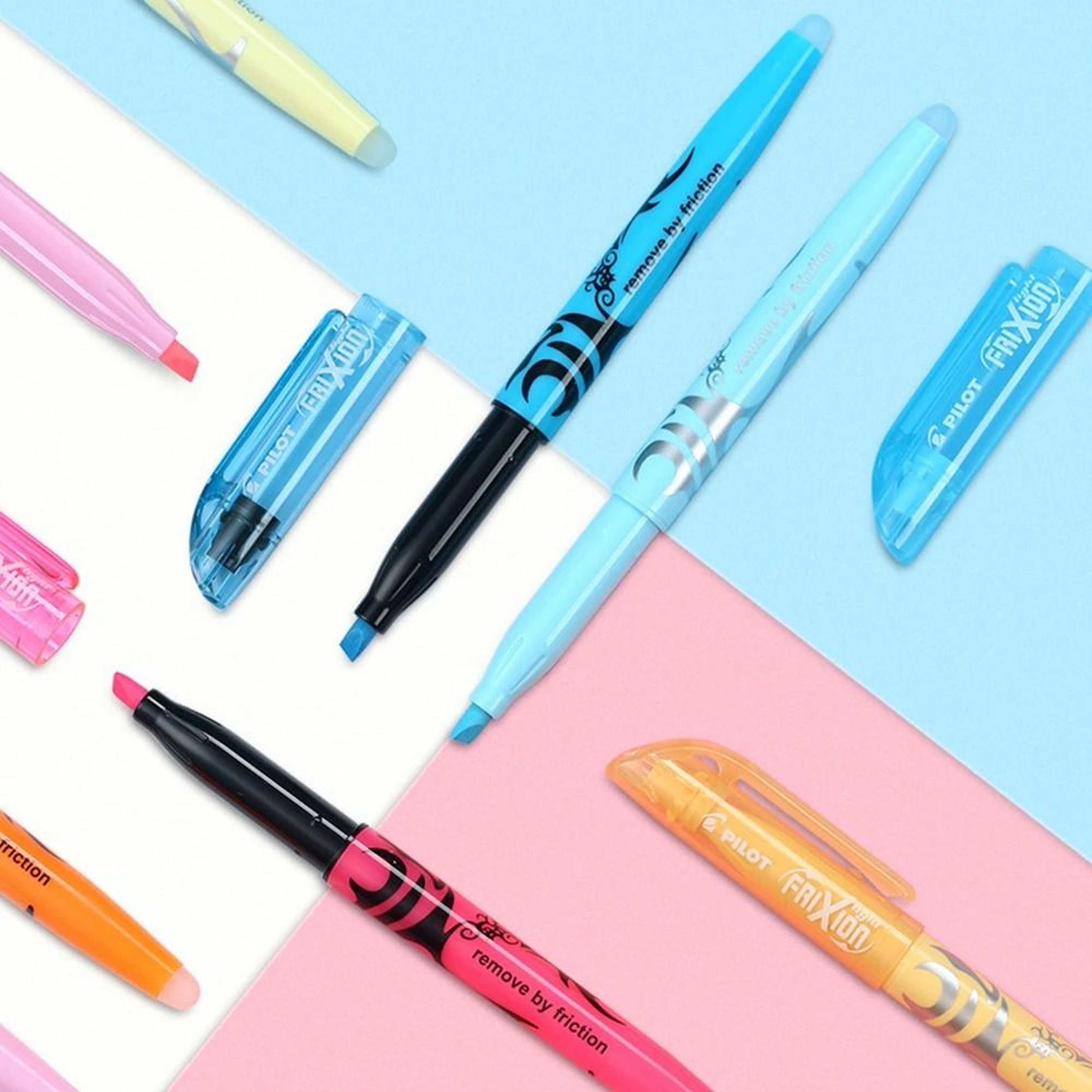 Pilot FriXion Erasable Highlighters 3 Or 6Pack  Soft Pastel EyeProtection Markers SWFL 3