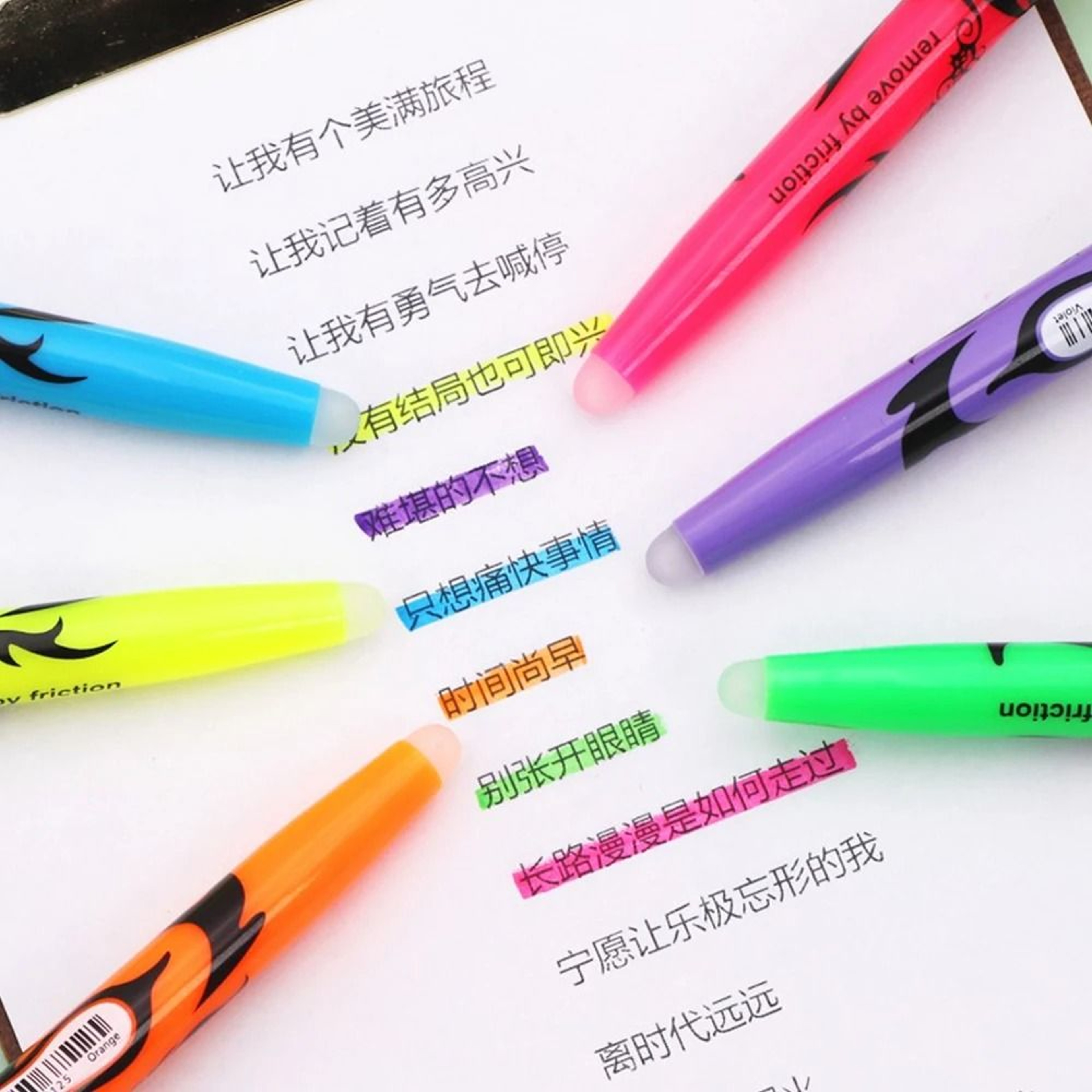 Pilot FriXion Erasable Highlighters 3 Or 6Pack  Soft Pastel EyeProtection Markers SWFL 5