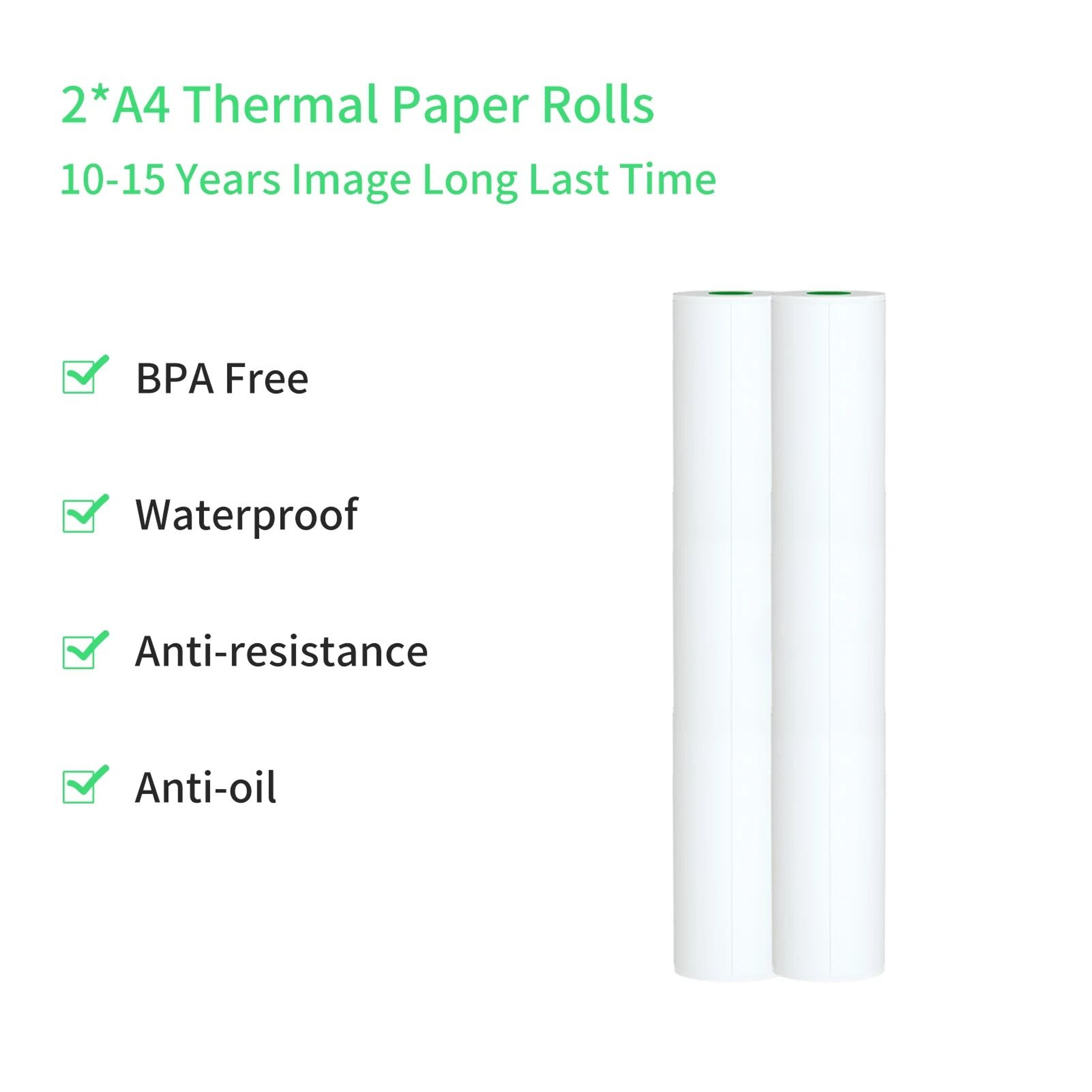 PeriPage Fanfold A4 Thermal Paper For PeriPage A40 Portable Document Printer 6