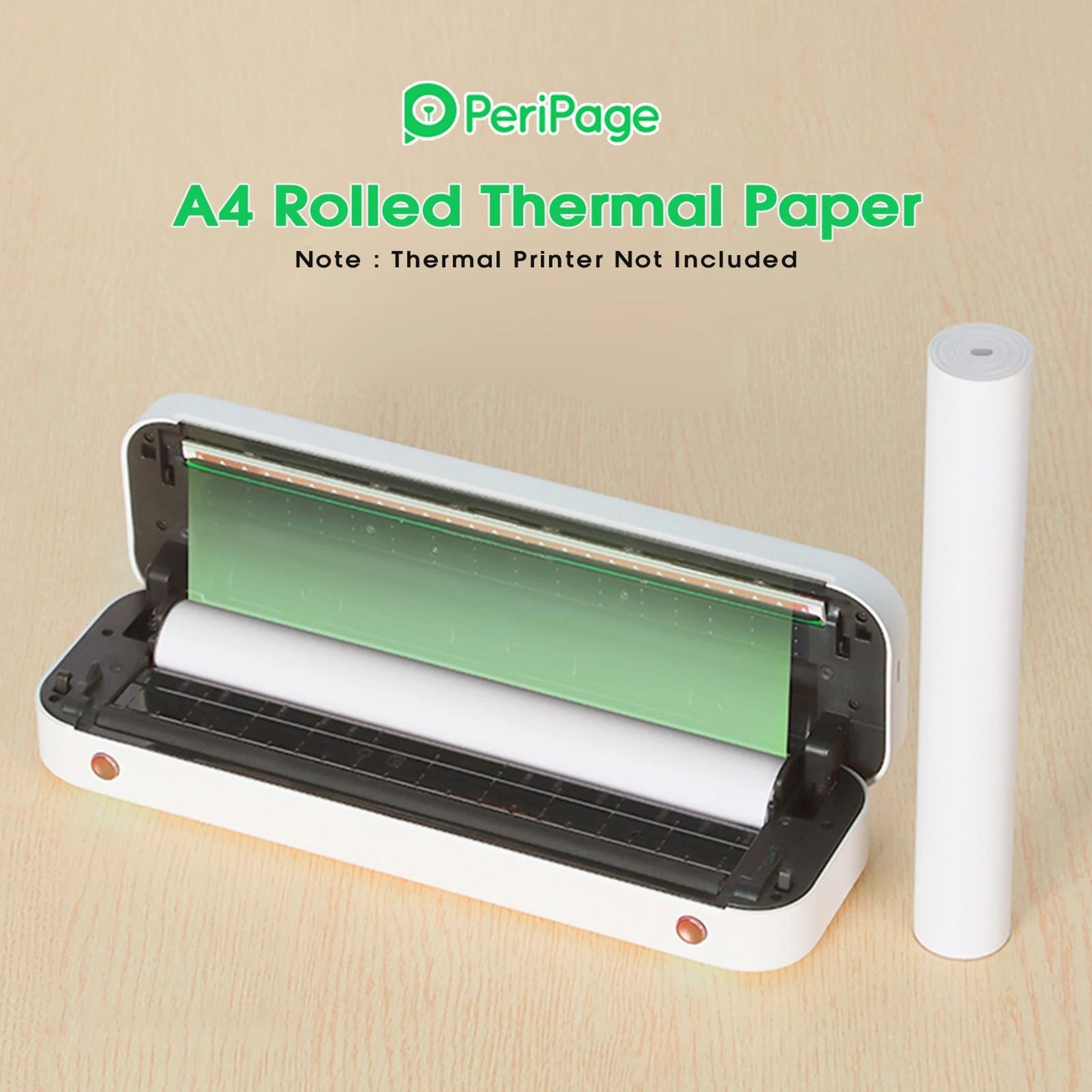 PeriPage Fanfold A4 Thermal Paper For PeriPage A40 Portable Document Printer 2