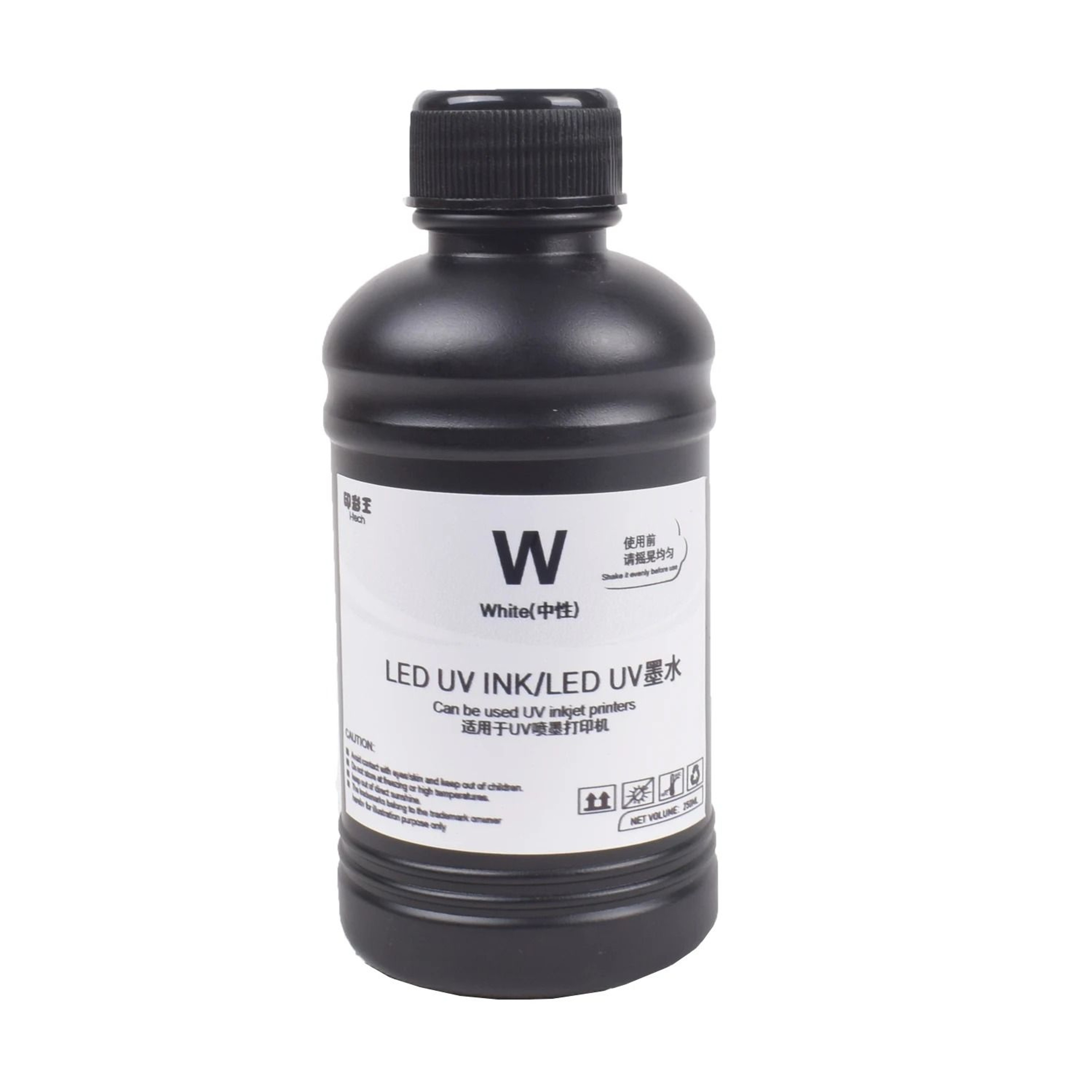 250ML Commercial UV Neutral  Soft Ink For EPSON R1390 L800 L1800 L805 XP600  TX800 UV Flatbed Print 3
